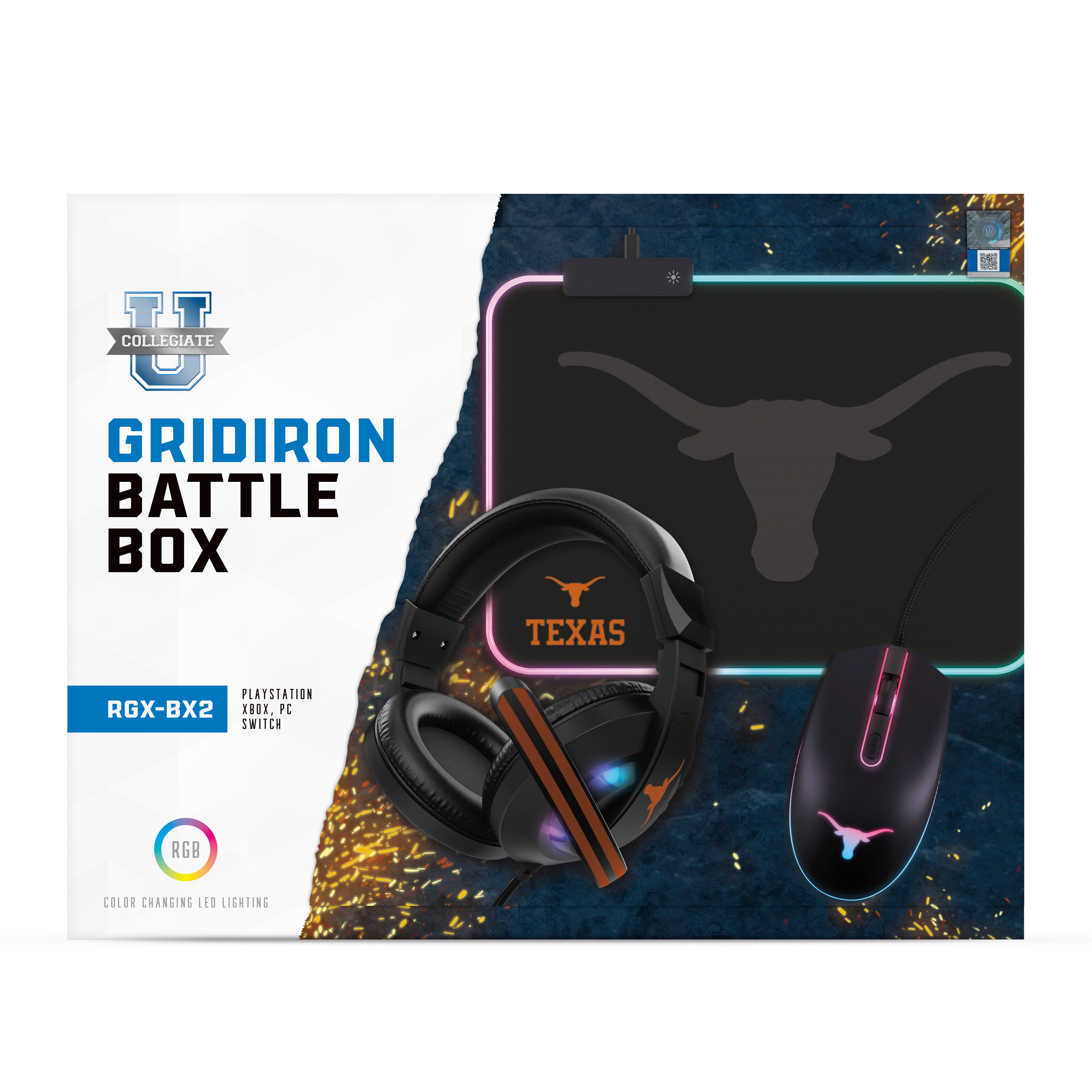 Texas Longhorns NCAA Gridiron Battle Box *Limited Edition*