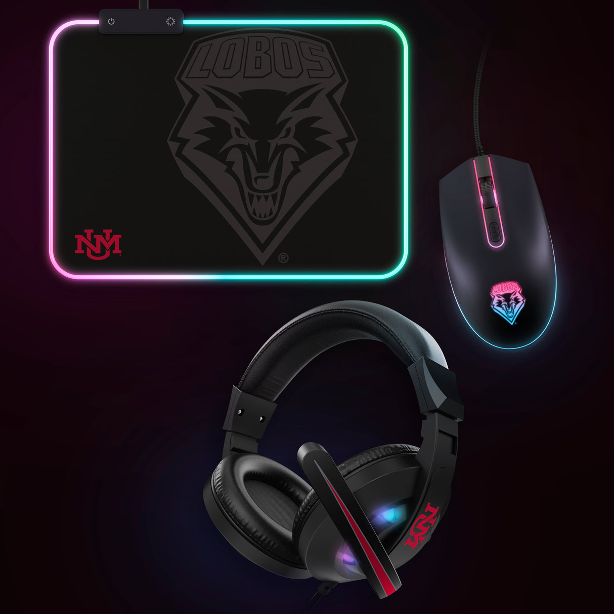 New Mexico Lobos NCAA Gridiron Battle Box *Limited Edition*