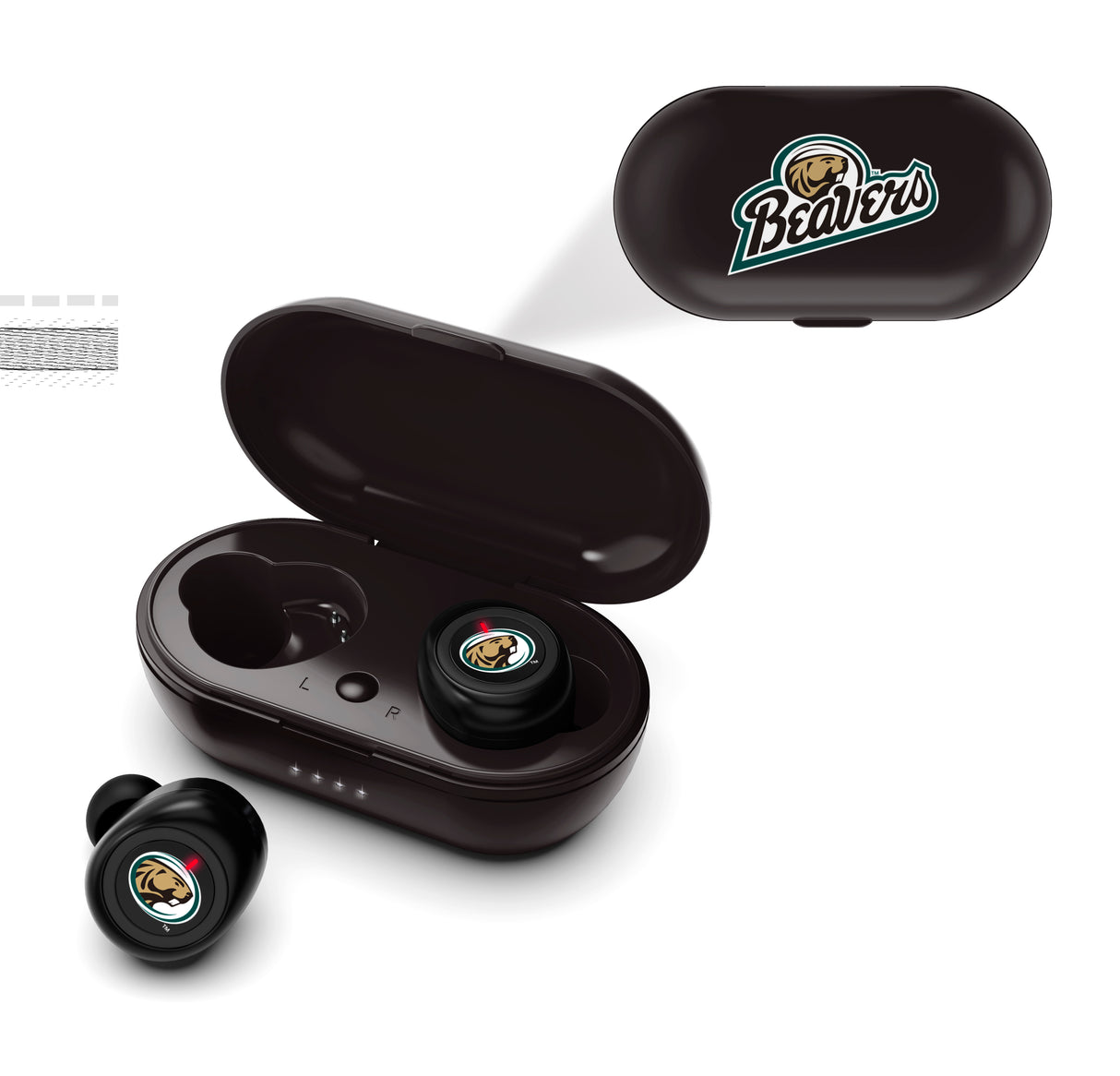 Bemidji State University Collegiate True Wireless Earbuds