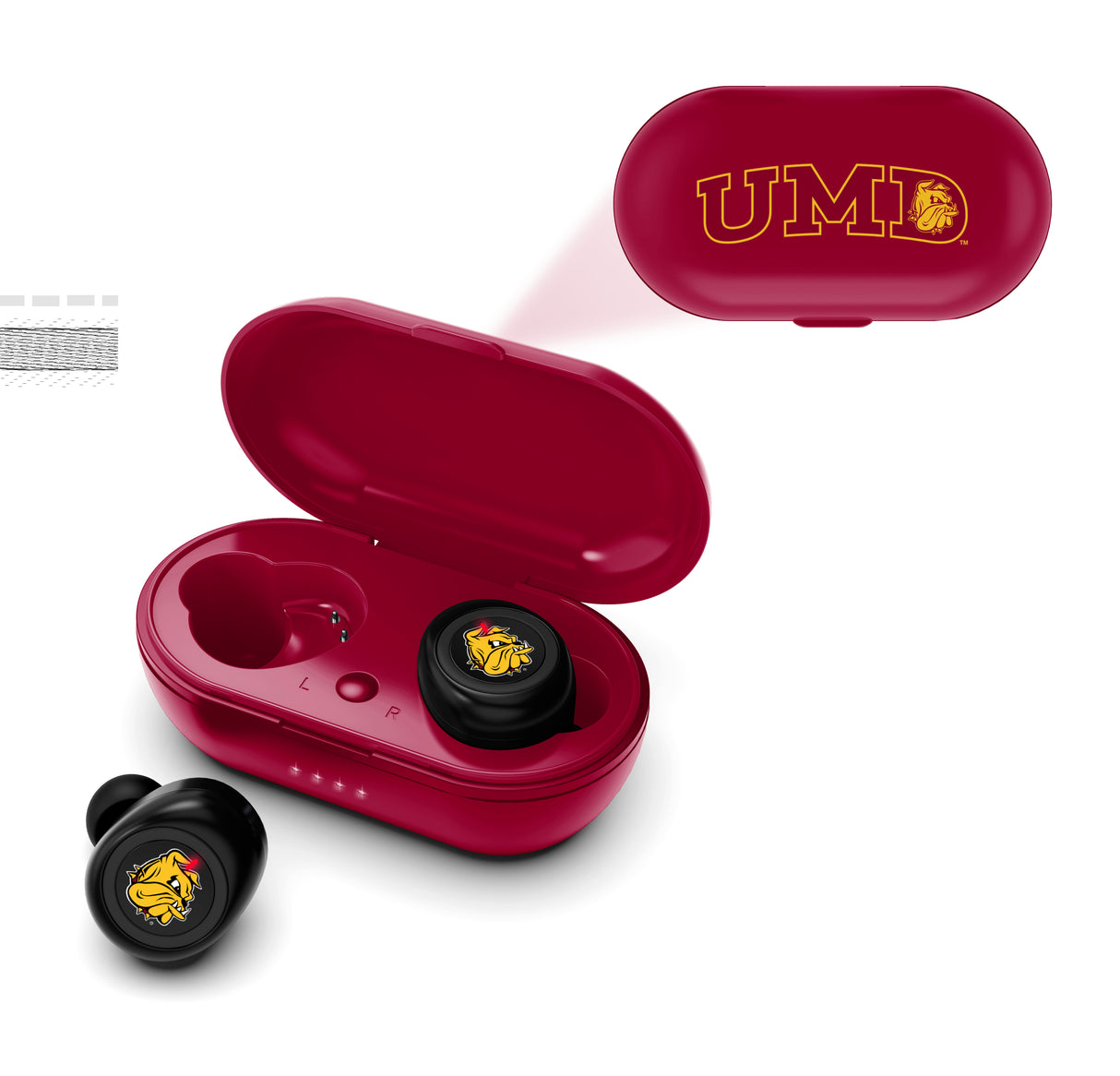 University of Minnesota Duluth Collegiate True Wireless Earbuds