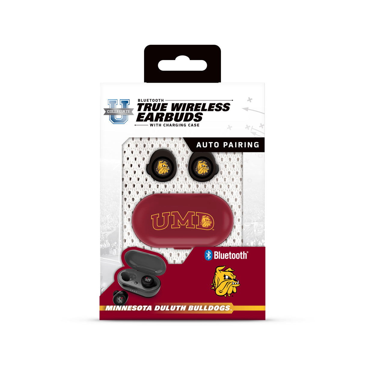 University of Minnesota Duluth Collegiate True Wireless Earbuds
