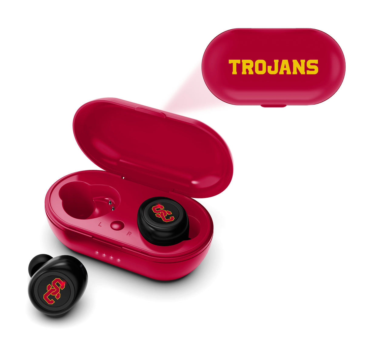 USC Trojans Collegiate True Wireless Earbuds