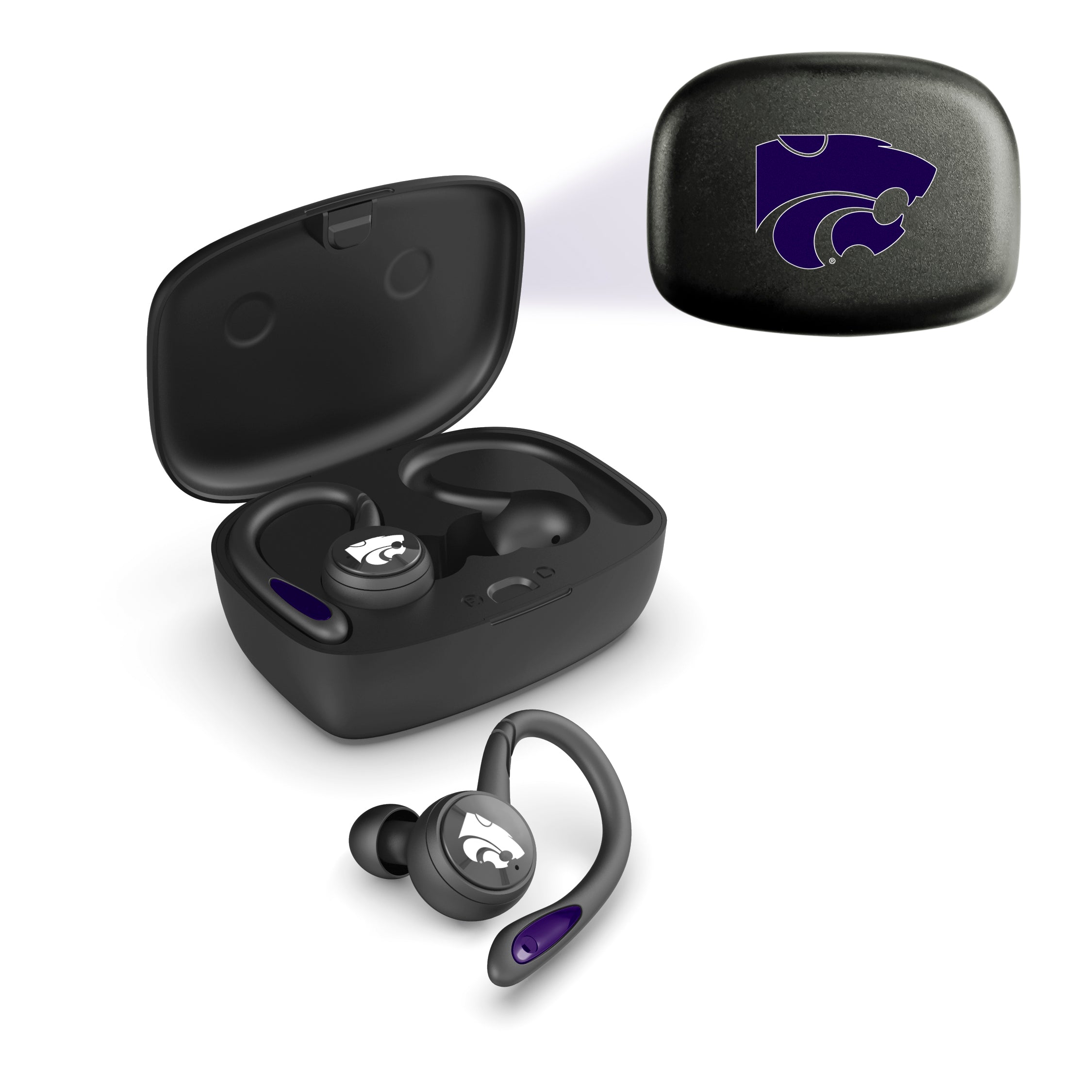 Kansas State Wildcats NCAA Sport True Wireless Earbuds