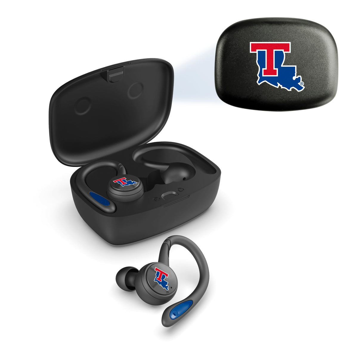 Louisiana Tech Bulldogs NCAA Sport True Wireless Earbuds
