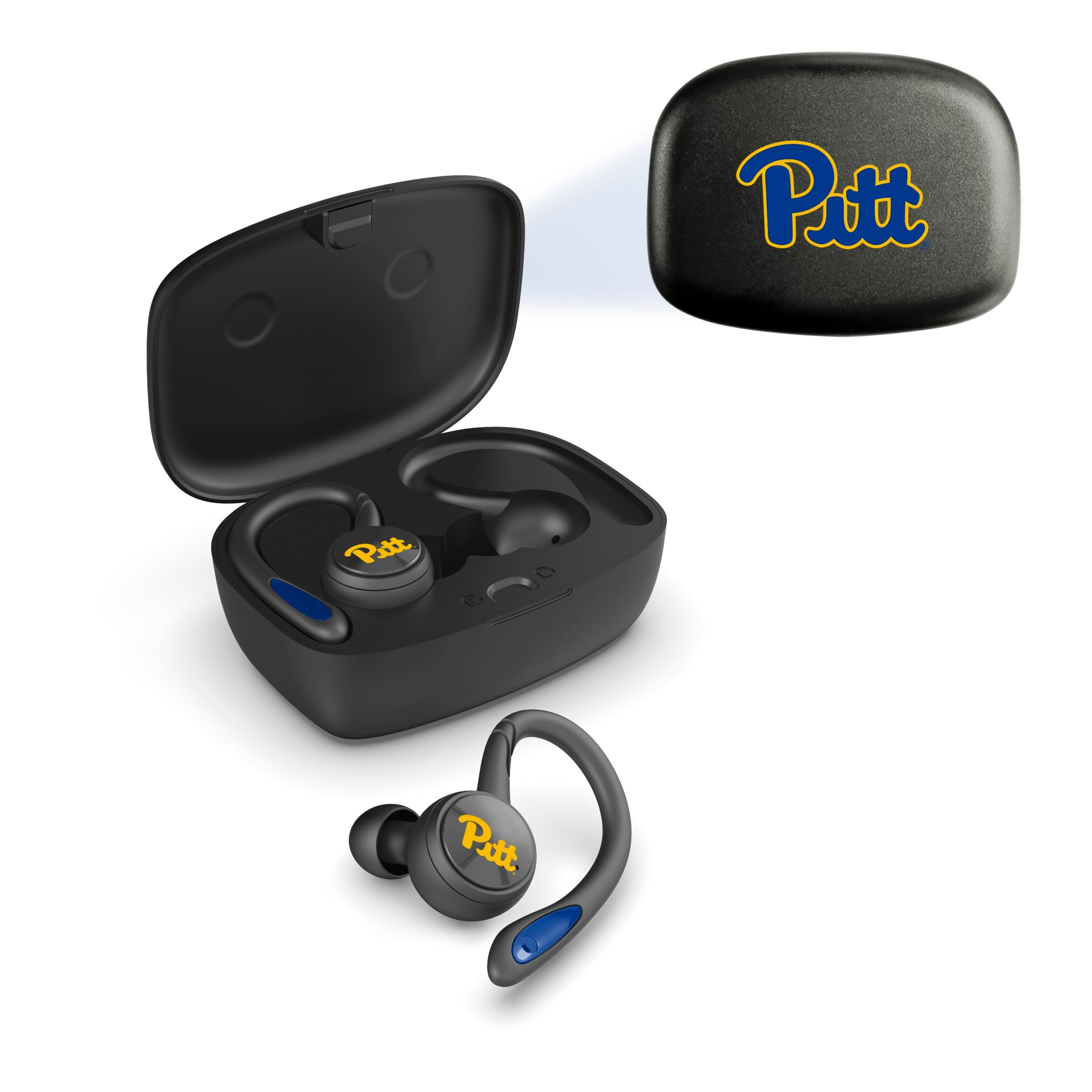 Pitt Panthers NCAA Sport True Wireless Earbuds