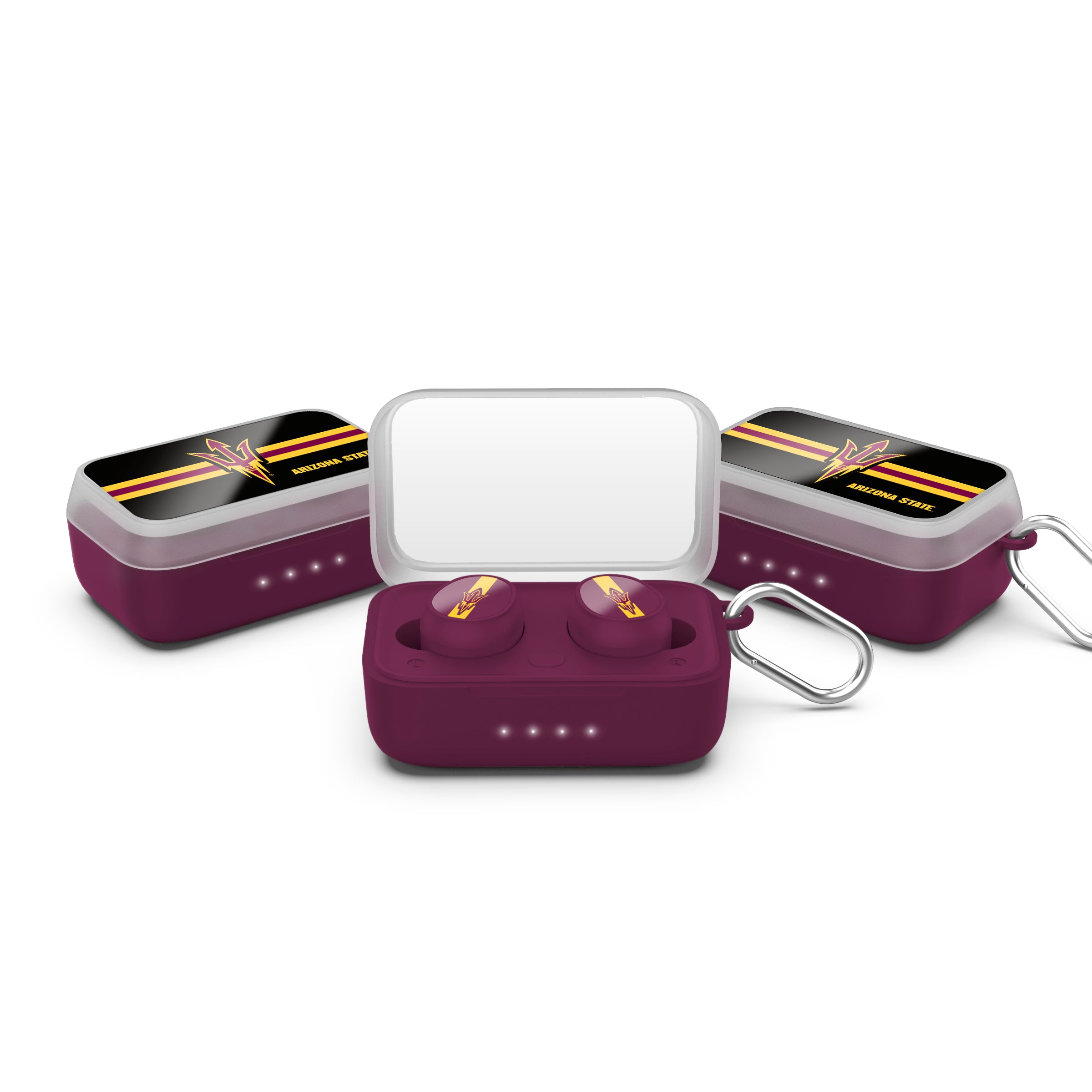 Arizona State Sun Devils NCAA Wireless Sports Earbuds