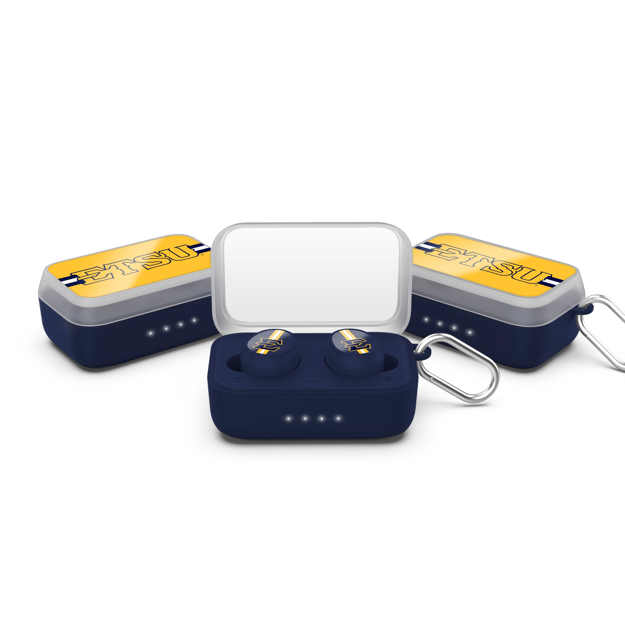 East Tennessee State NCAA Wireless Sports Earbuds