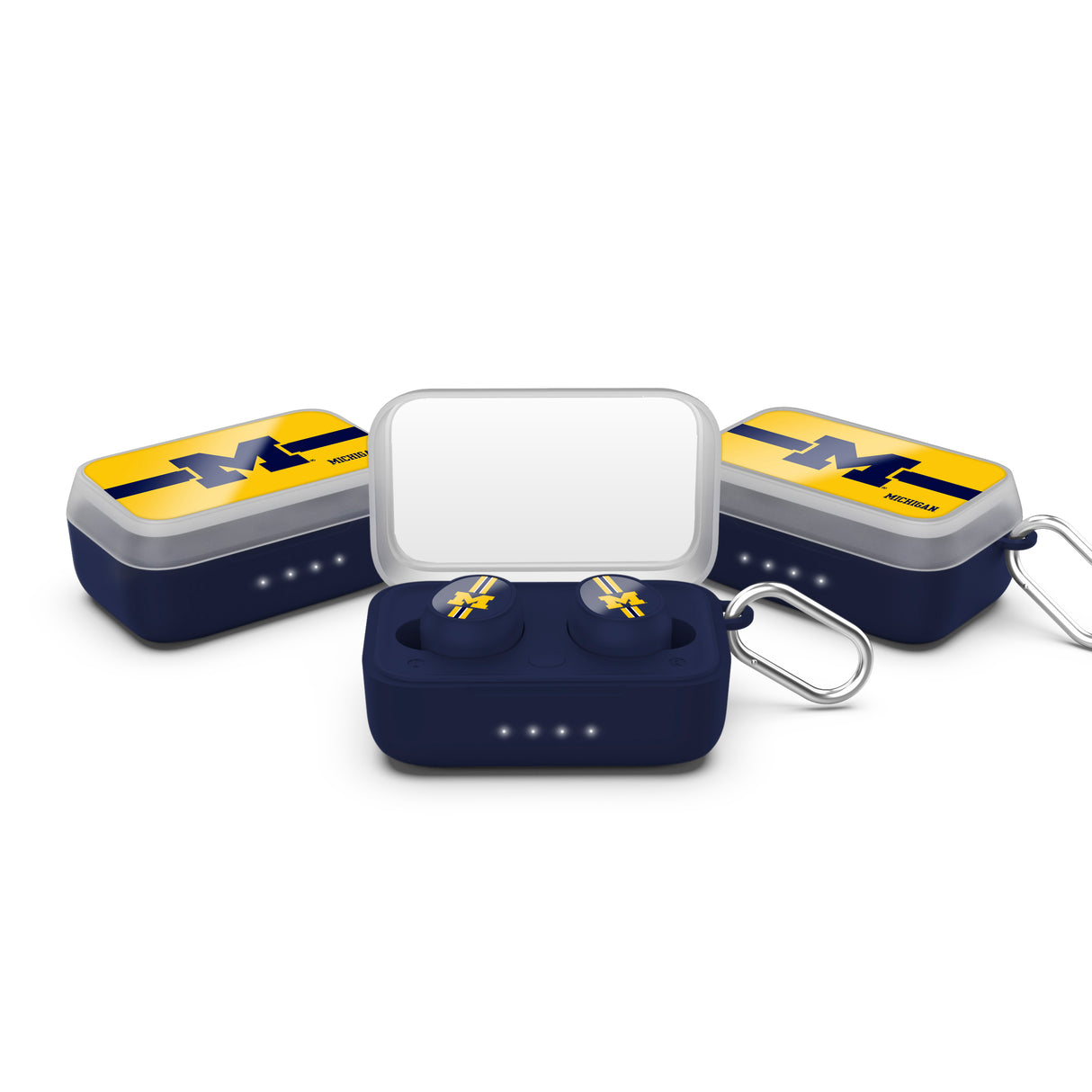 Michigan Wolverines NCAA Wireless Sports Earbuds