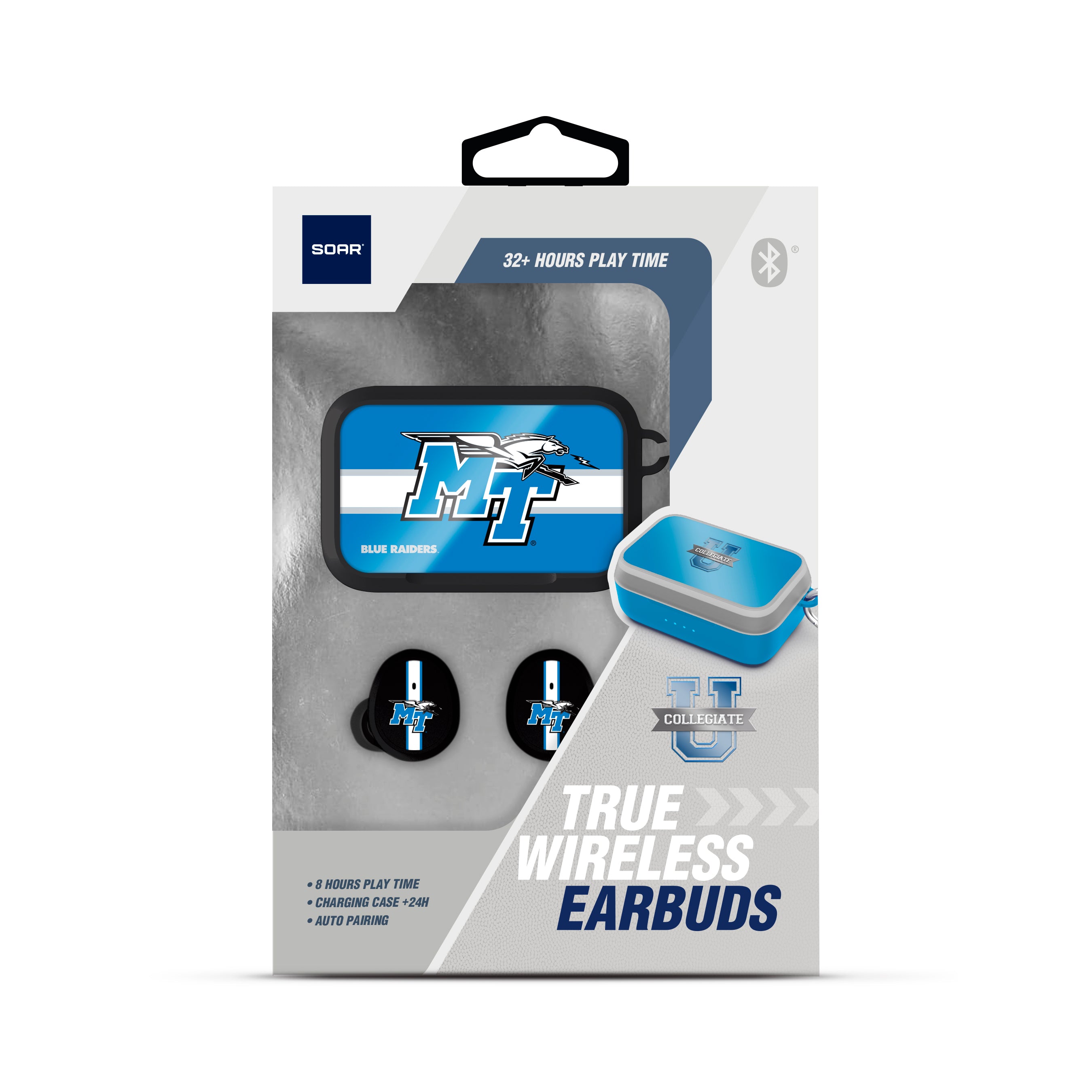 Middle Tennessee State University NCAA Wireless Sports Earbuds