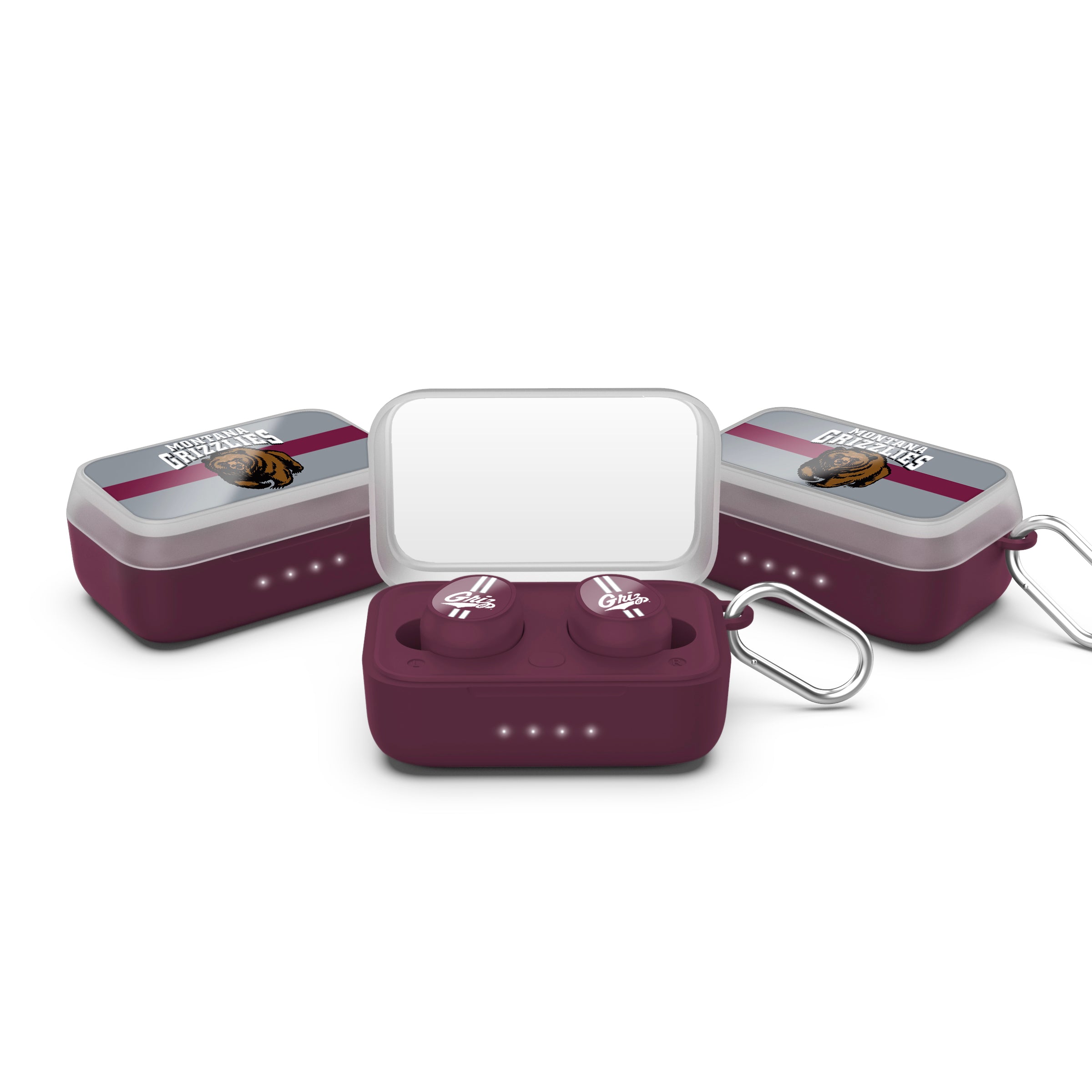Montana Grizzlies NCAA Wireless Sports Earbuds