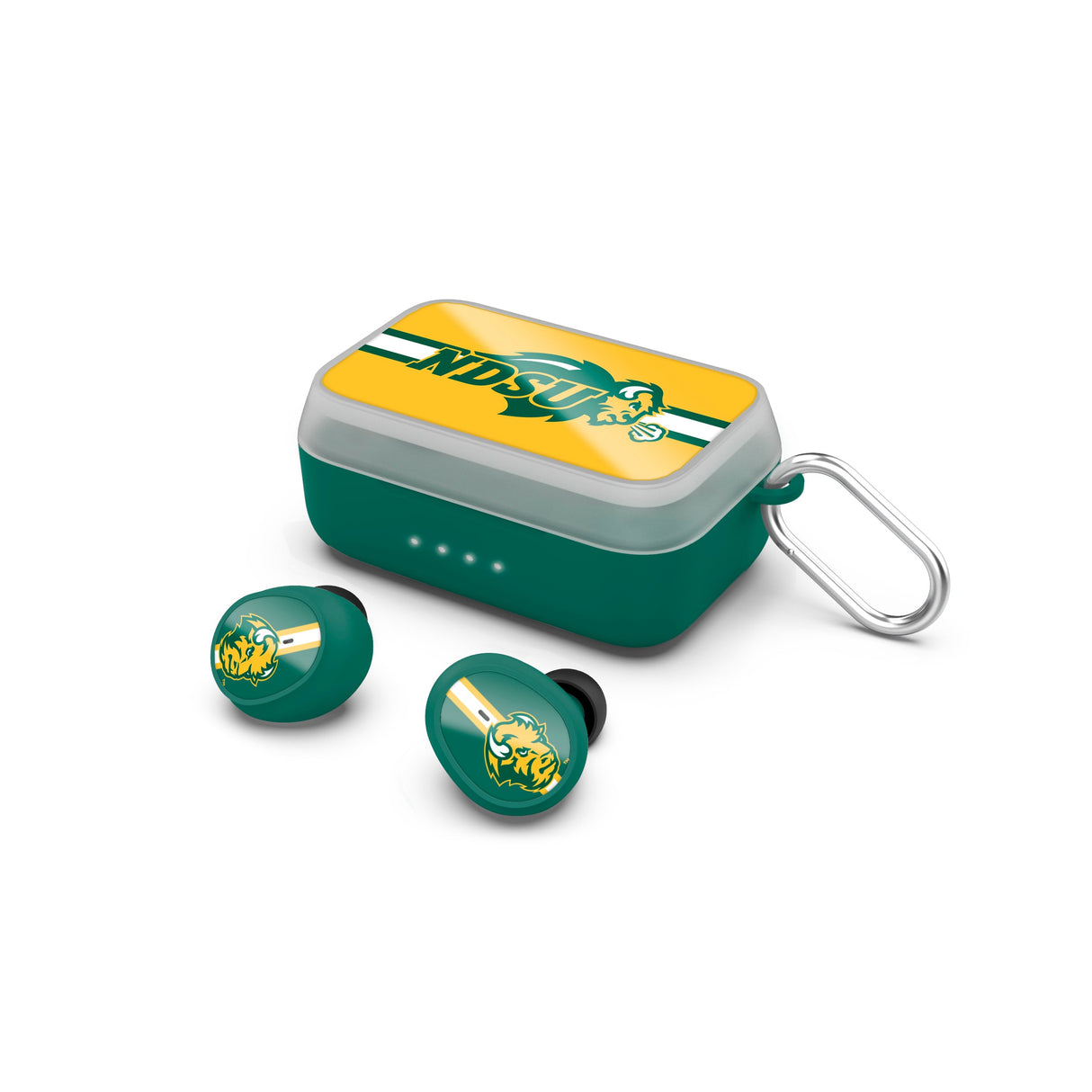 North Dakota State Bison NCAA Wireless Sports Earbuds