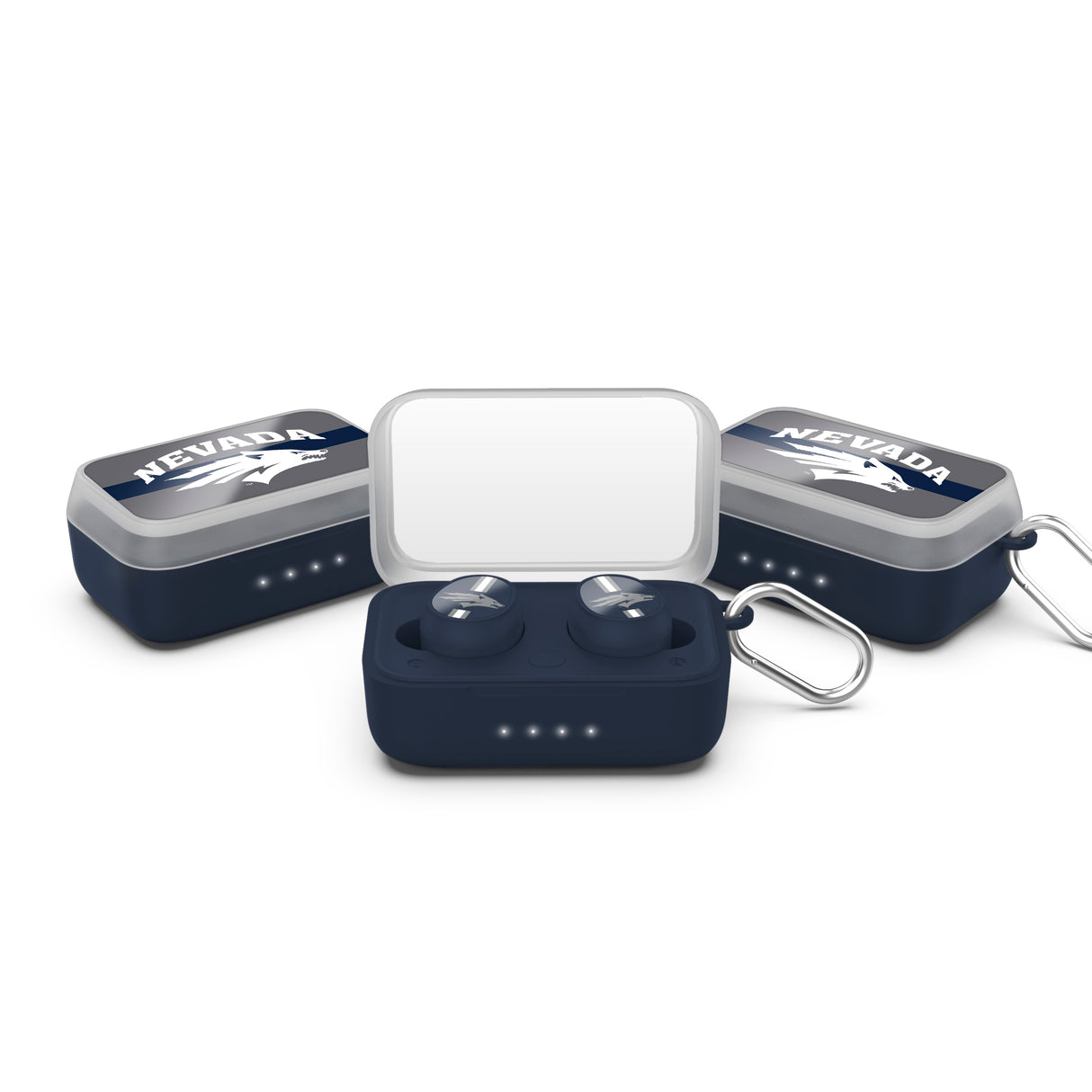 Nevada Wolf Pack NCAA Wireless Sports Earbuds