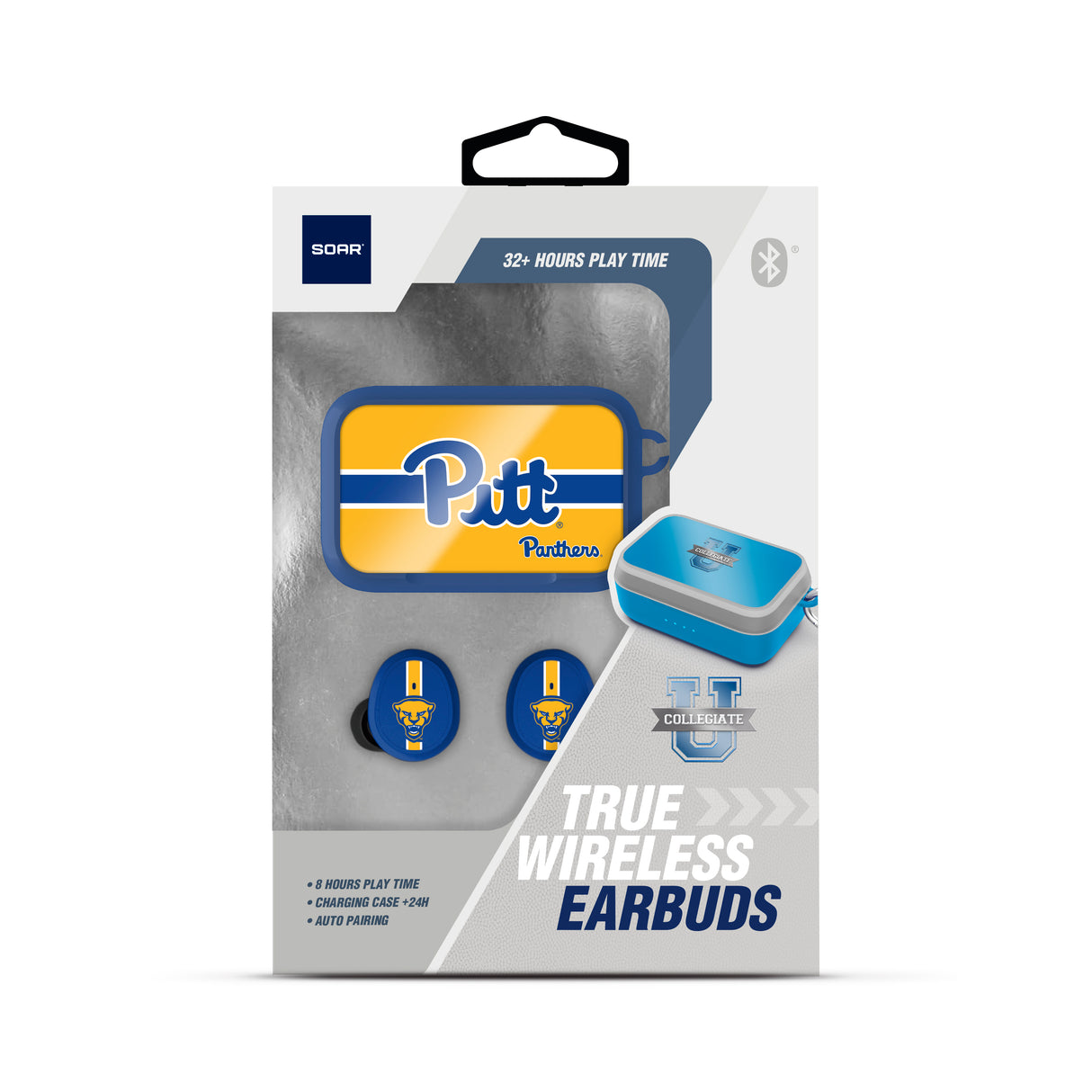 Pitt Panthers NCAA Wireless Sports Earbuds