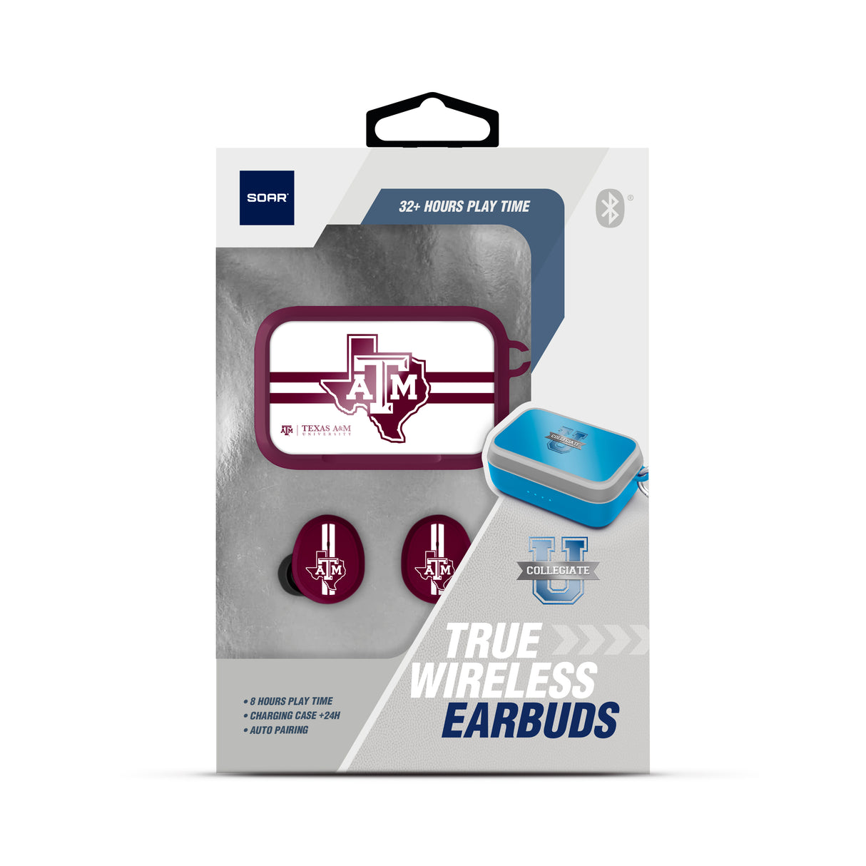 Texas A&M Aggies NCAA Wireless Sports Earbuds