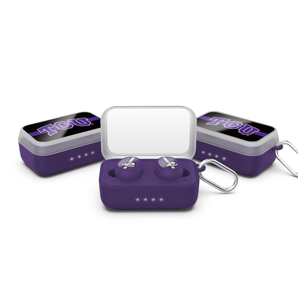 Tcu Horned Frogs NCAA Wireless Sports Earbuds