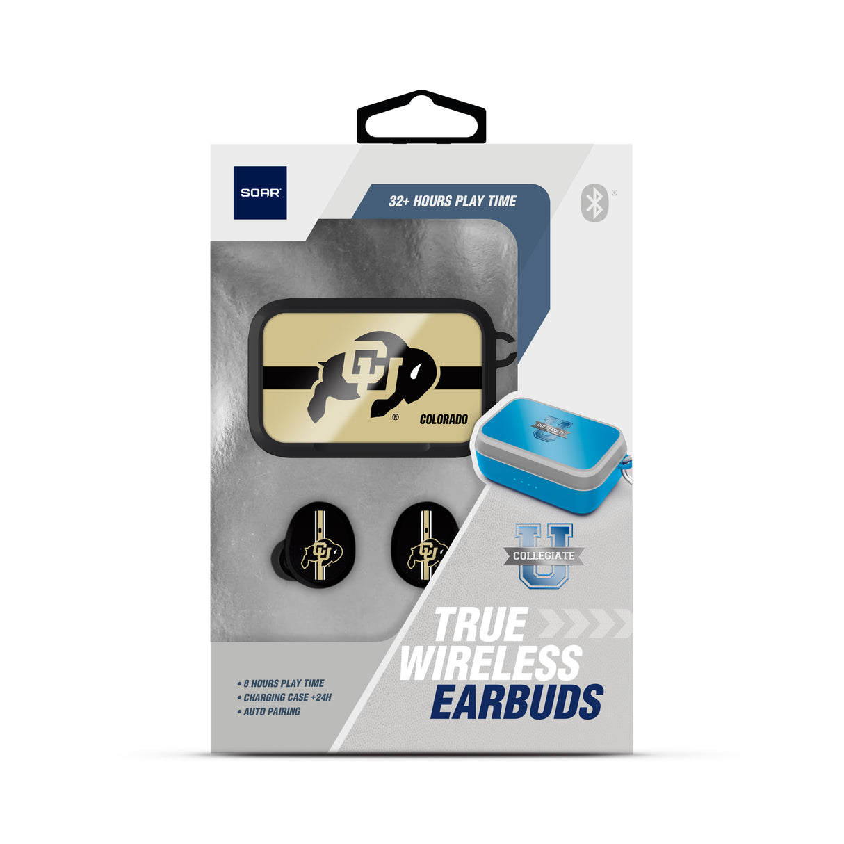 Colorado Buffaloes NCAA Wireless Sports Earbuds