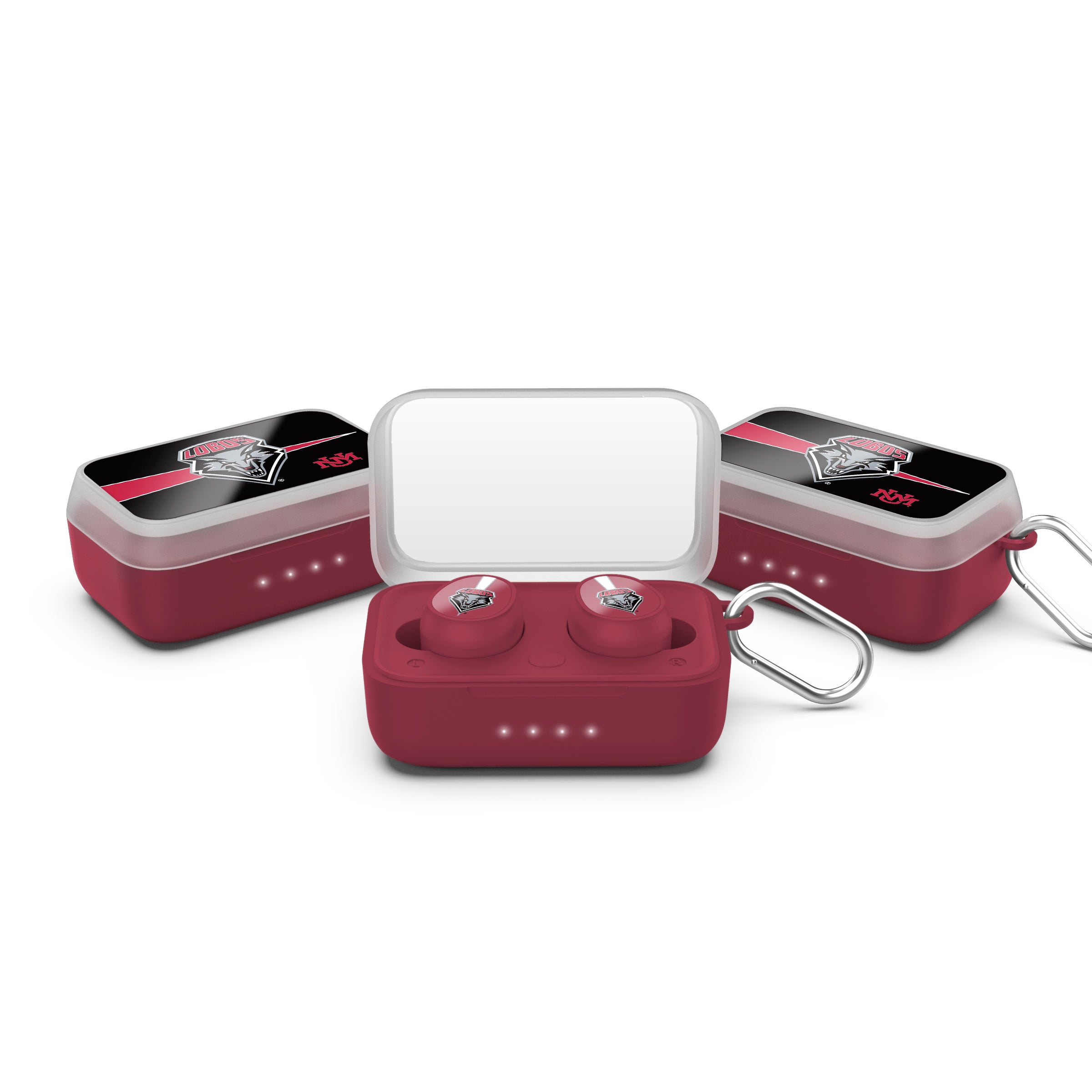 New Mexico Lobos NCAA Wireless Sports Earbuds