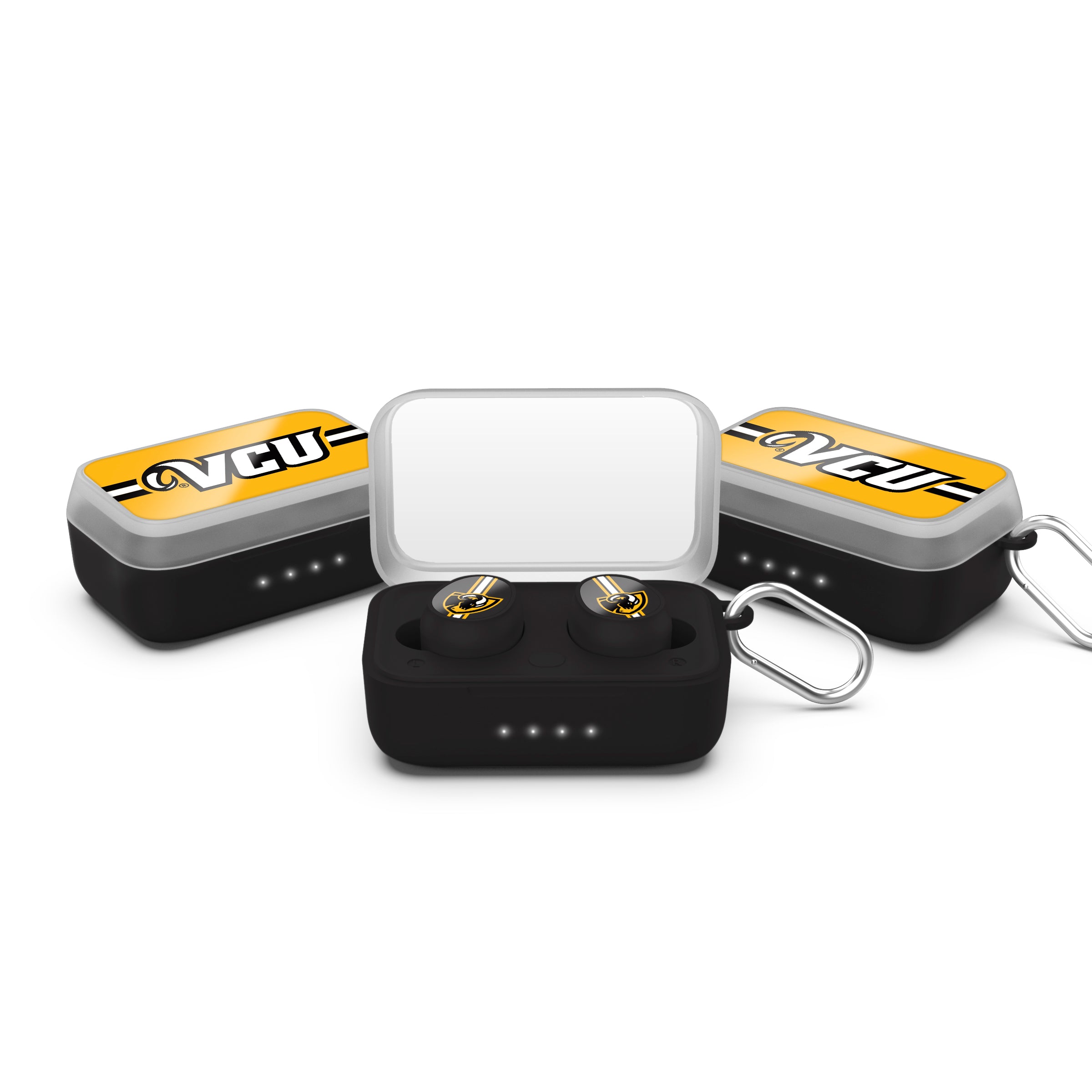 VCU Rams NCAA Wireless Sports Earbuds