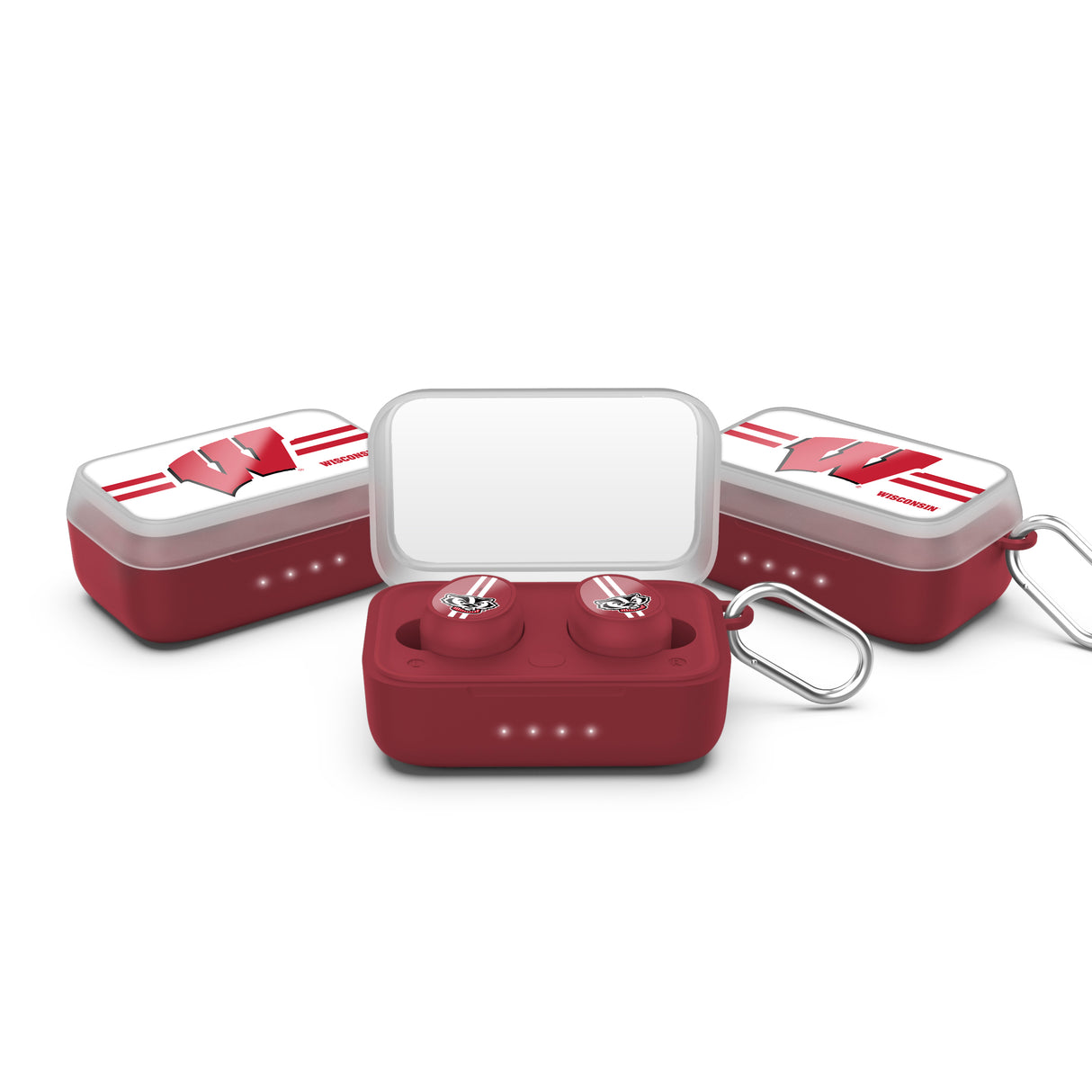 Wisconsin Badgers NCAA Wireless Sports Earbuds