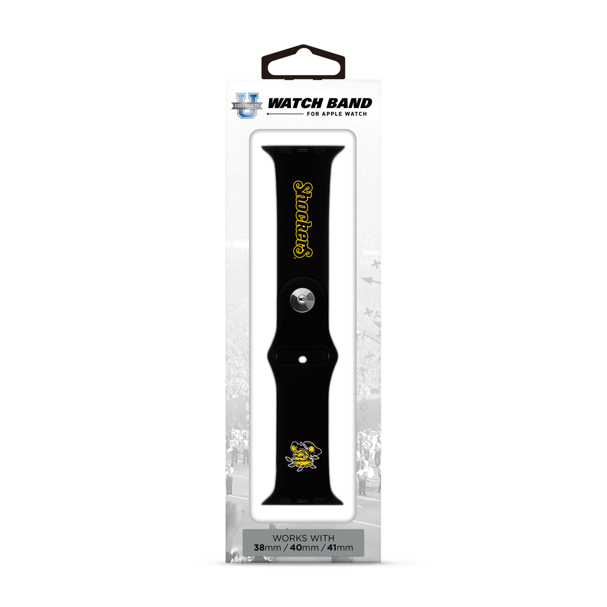 Wichita State Shockers NCAA Apple Watch Band - 38mm