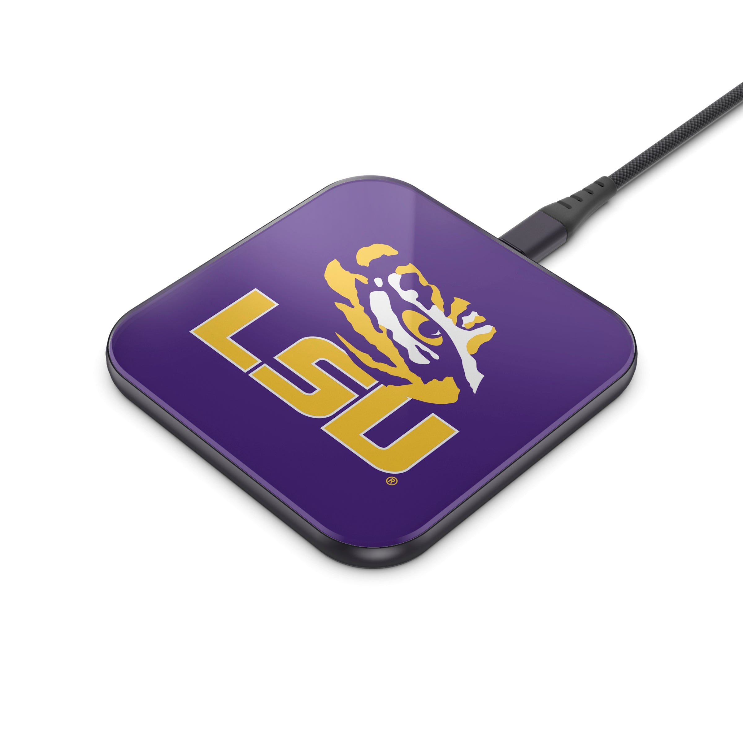LSU Tigers NCAA Wireless Charging Pad