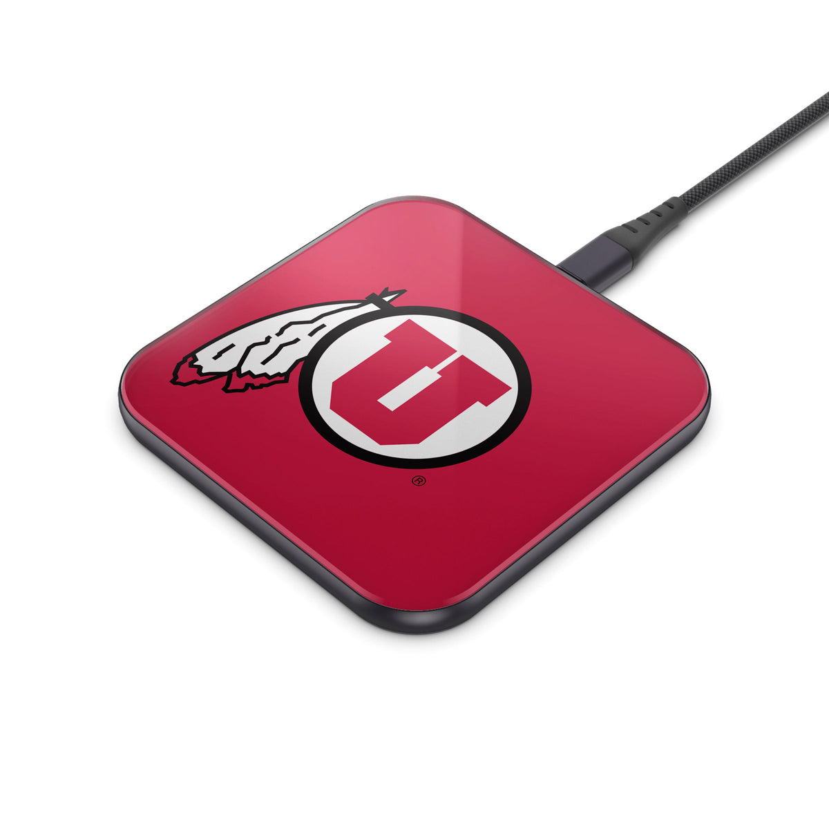 Utah Utes NCAA Wireless Charging Pad