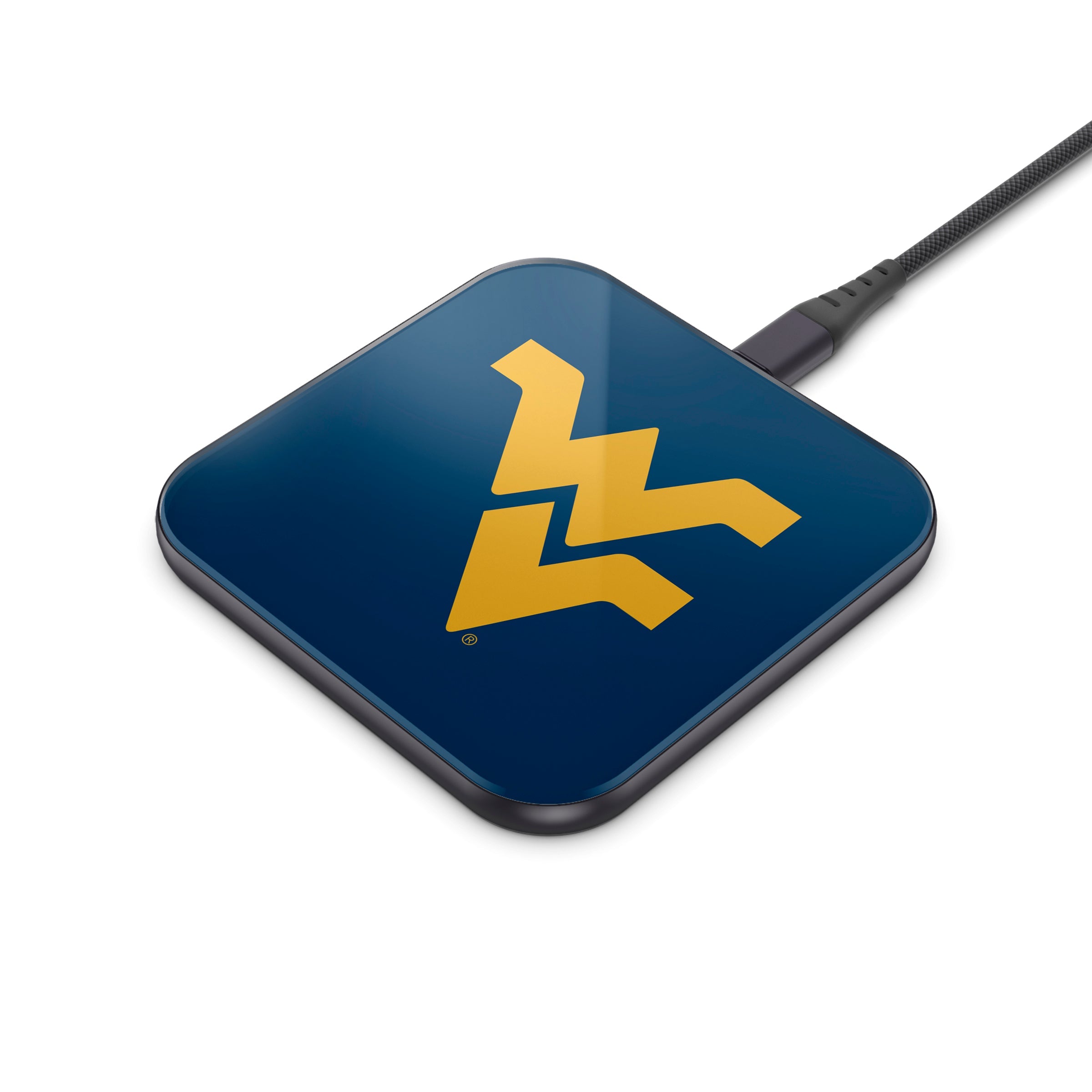 West Virginia Mountaineers NCAA Wireless Charging Pad