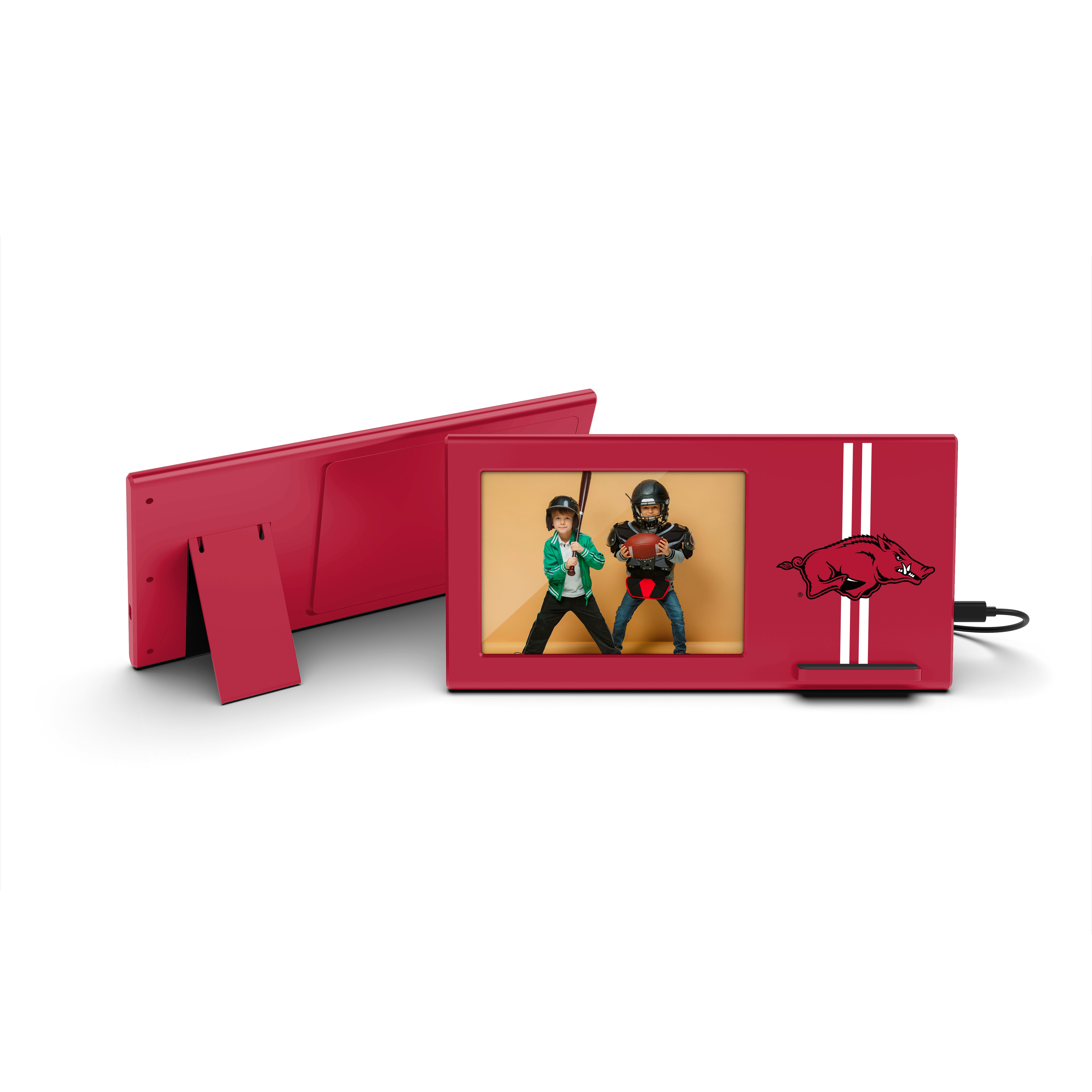 Arkansas Razorbacks NCAA Wireless Charging Picture Frame