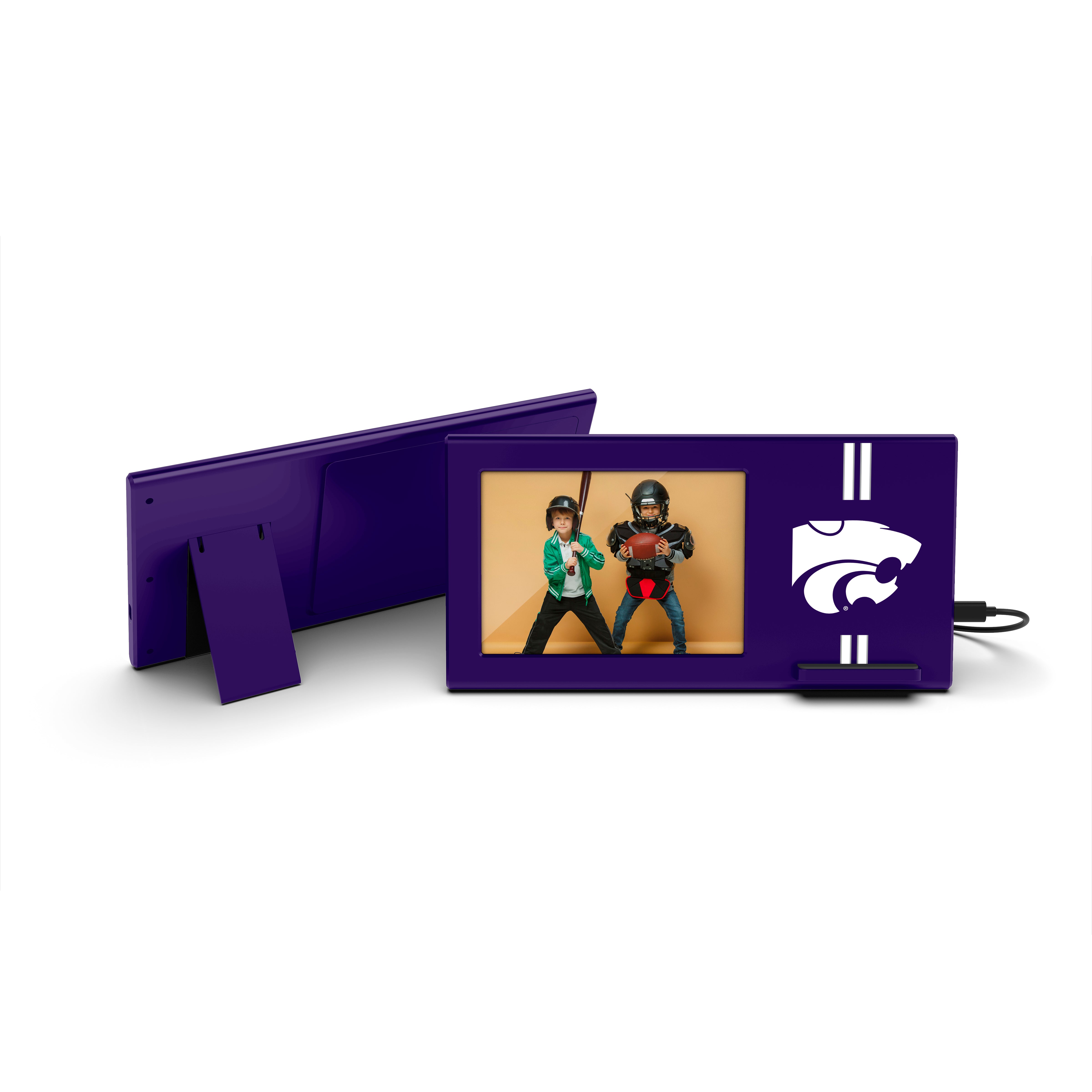 Kansas State Wildcats NCAA Wireless Charging Picture Frame