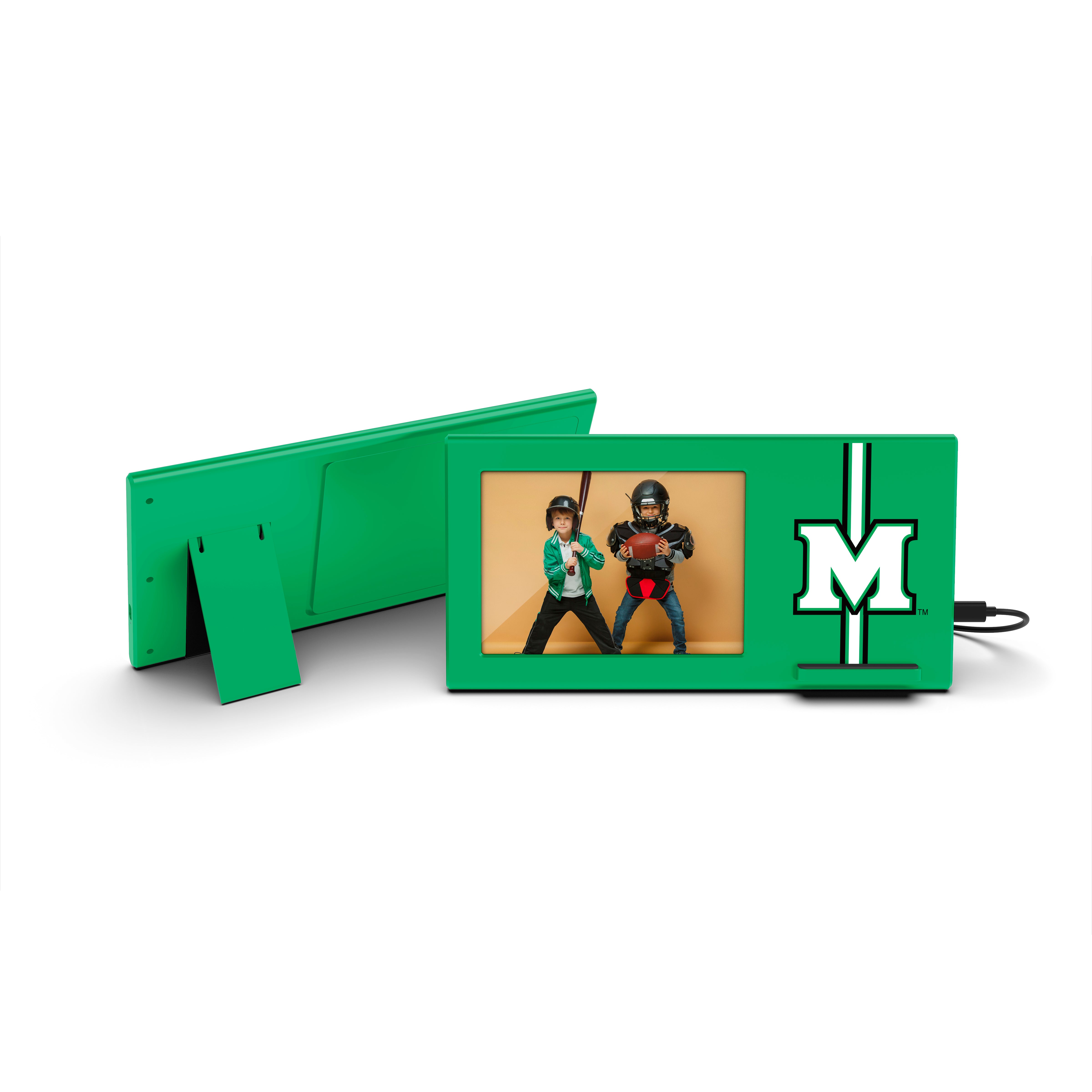 Marshall Thundering Herd NCAA Wireless Charging Picture Frame