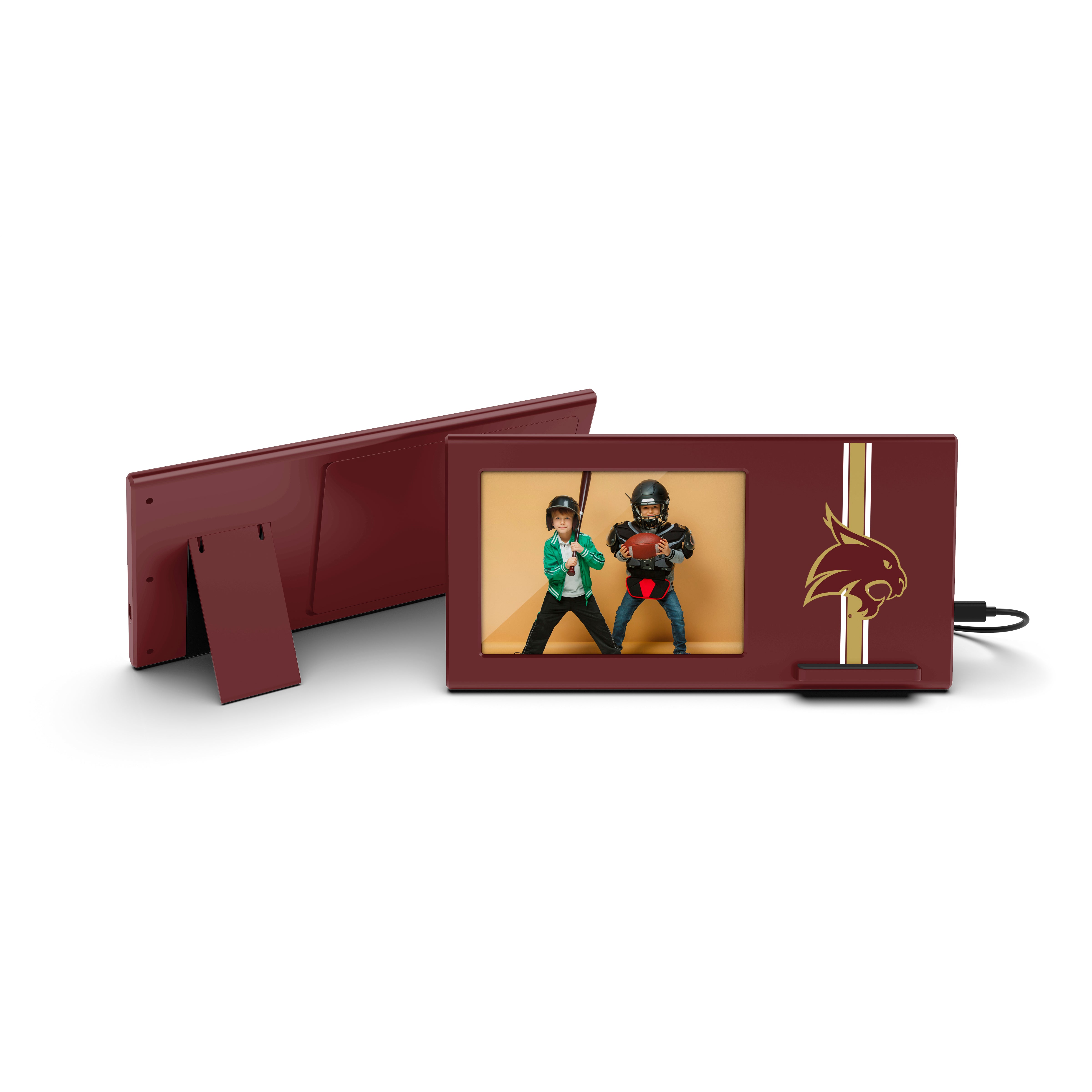 Texas State Bobcats NCAA Wireless Charging Picture Frame