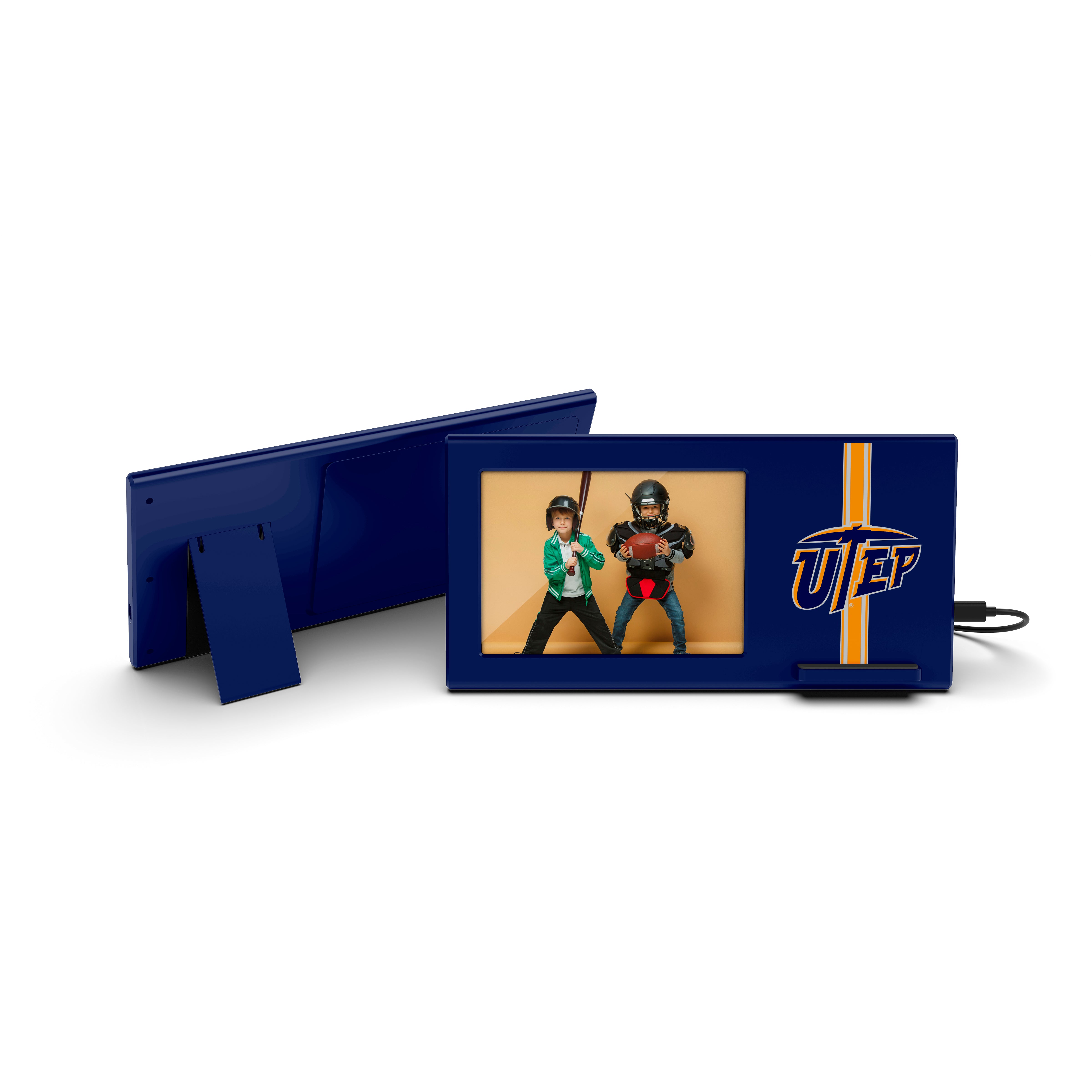 UTEP Miners NCAA Wireless Charging Picture Frame