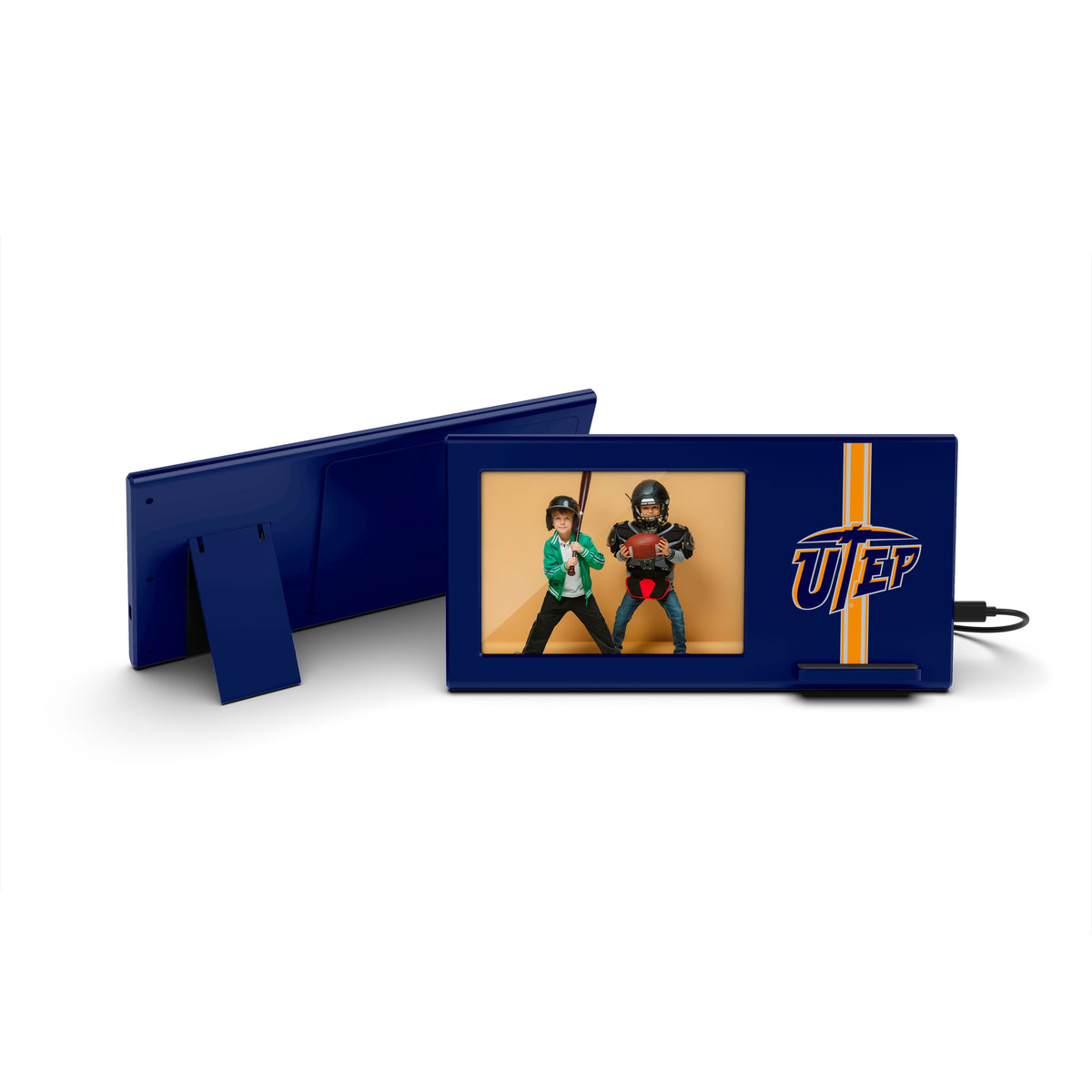 UTEP Miners NCAA Wireless Charging Picture Frame