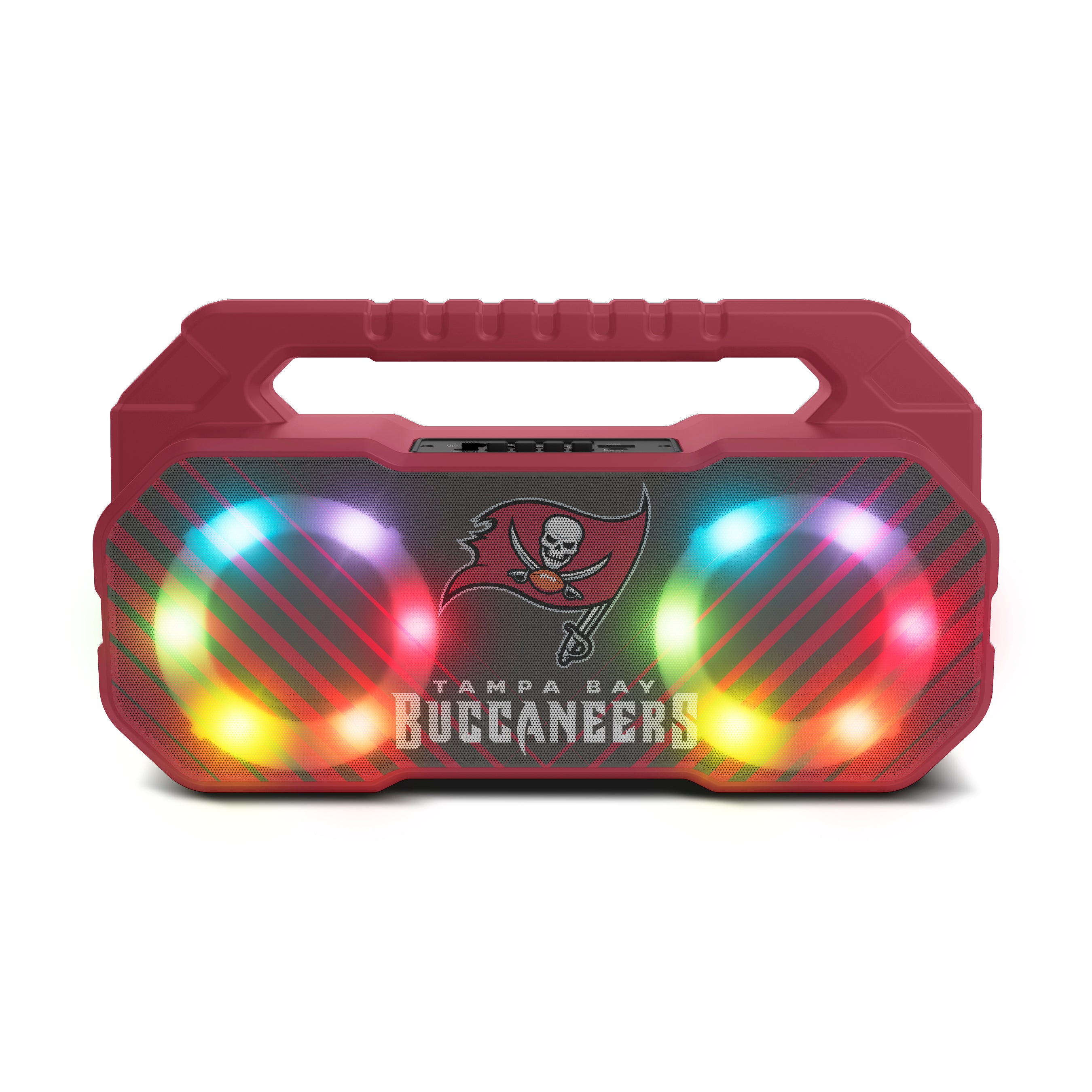 Tampa Bay Buccaneers NFL Shockbox Bluetooth BOOMBOX Speaker with FM Radio