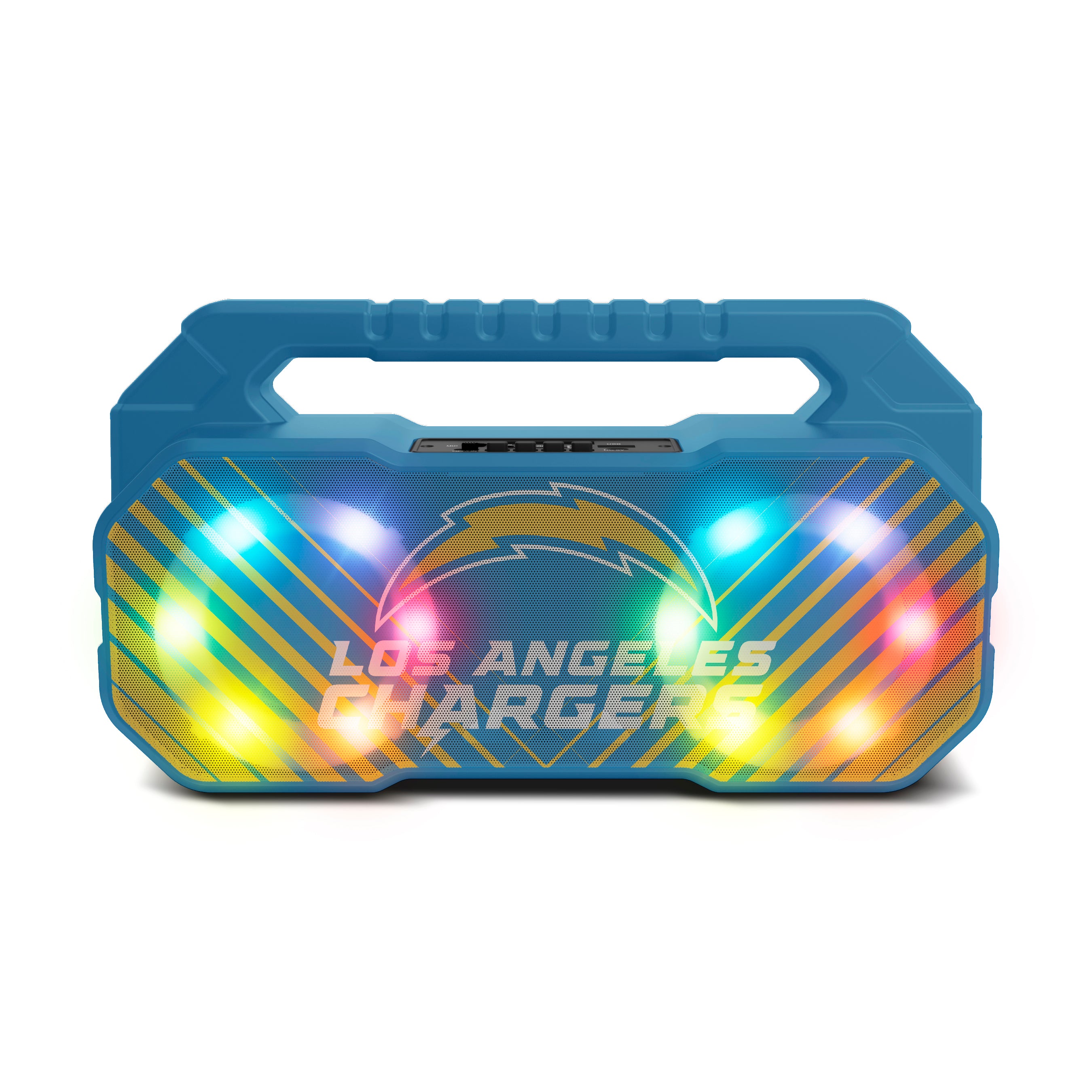 Los Angeles Chargers NFL Shockbox Bluetooth BOOMBOX Speaker with FM Radio
