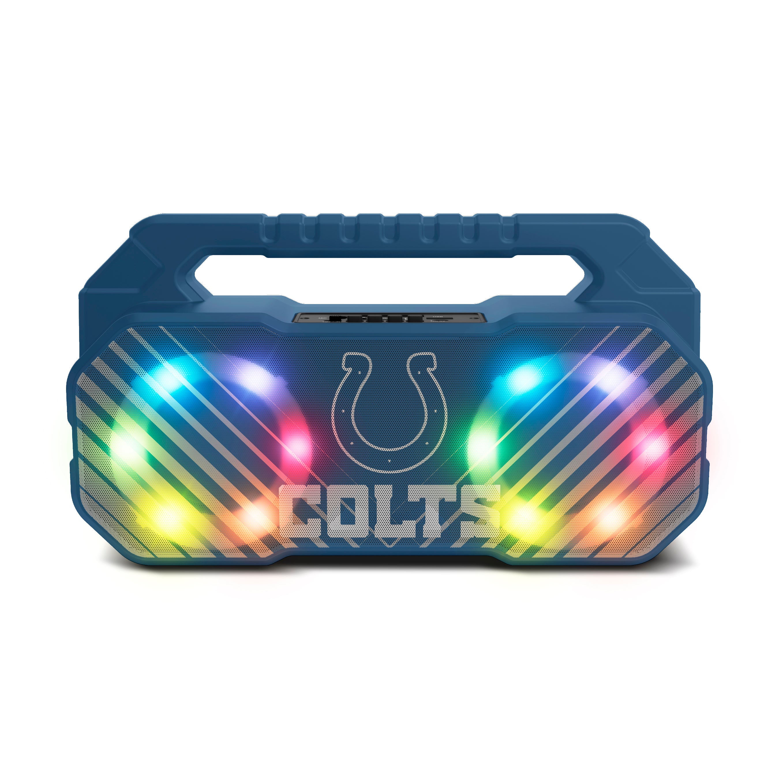 Indianapolis Colts NFL Shockbox Bluetooth BOOMBOX Speaker with FM Radio