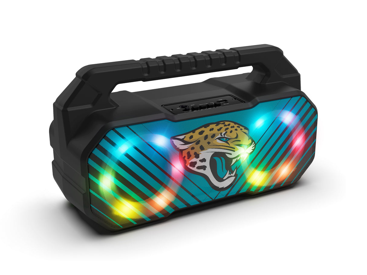 Jacksonville Jaguars NFL Shockbox Bluetooth BOOMBOX Speaker with FM Radio