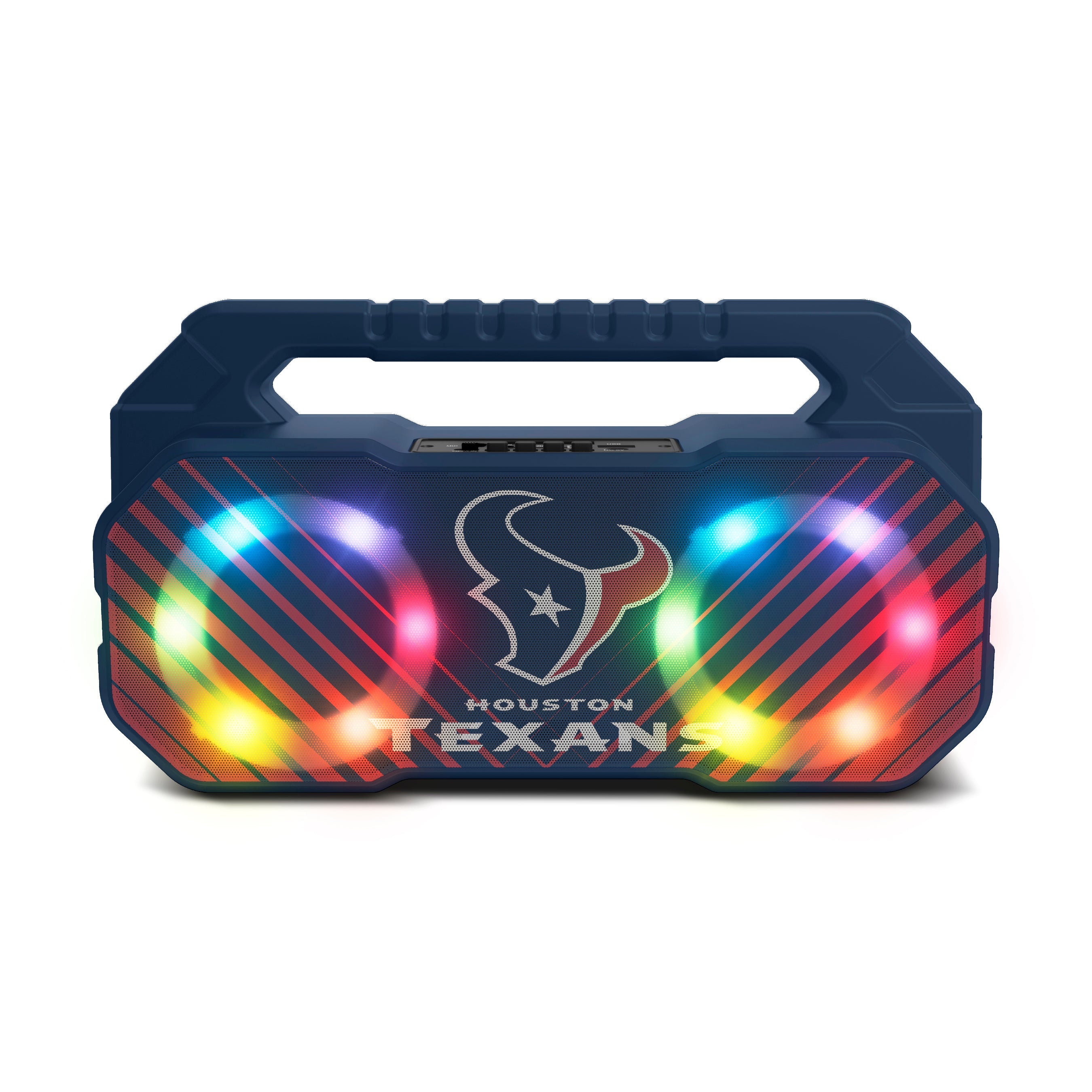 Houston Texans NFL Shockbox Bluetooth BOOMBOX Speaker with FM Radio