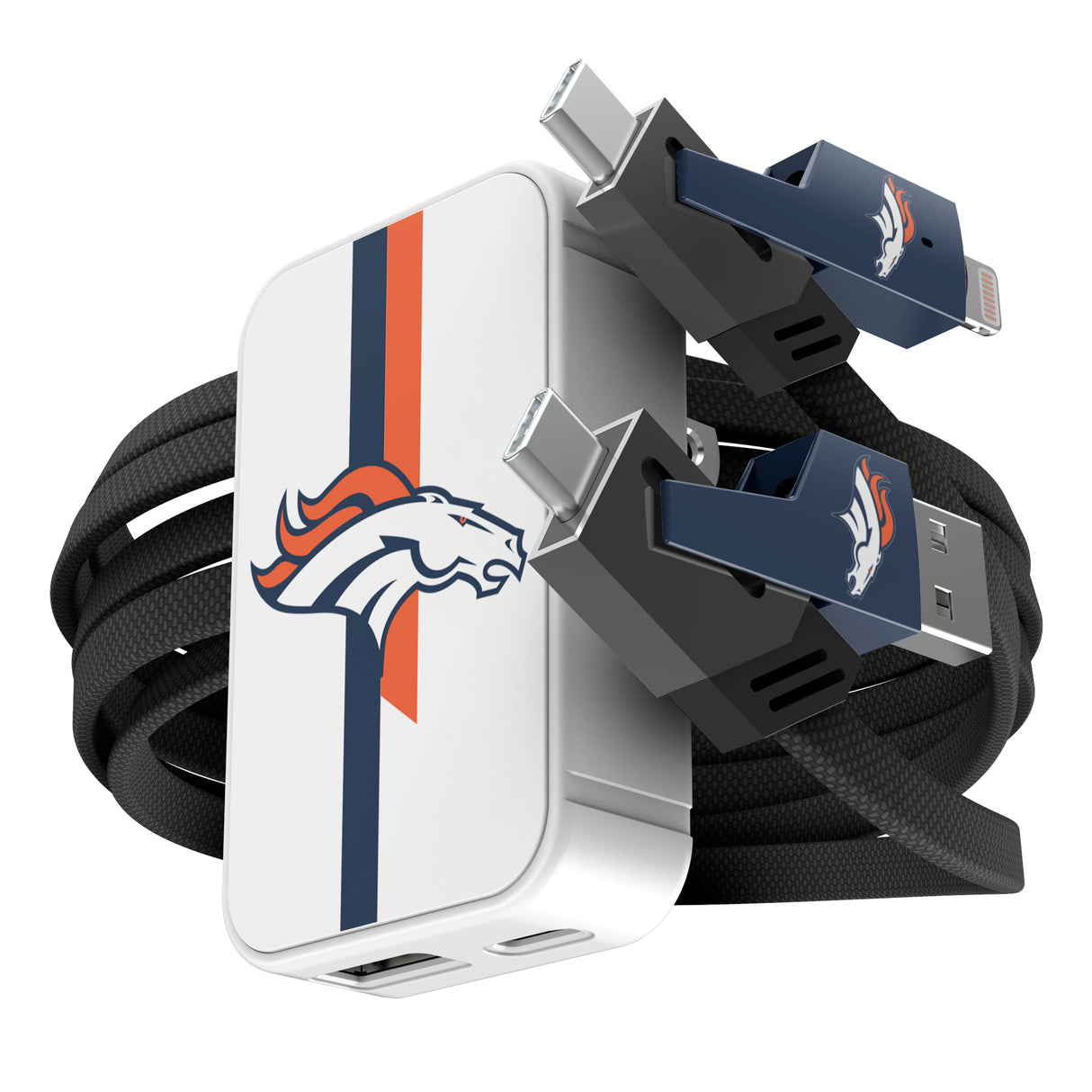 SOAR NFL Slim Wall Charger and 4 in 1 Multi Charging Cable