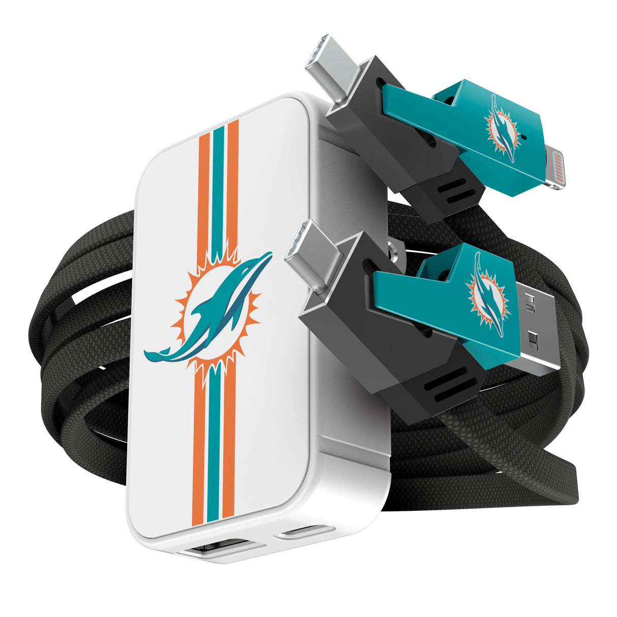 SOAR NFL Slim Wall Charger and 4 in 1 Multi Charging Cable