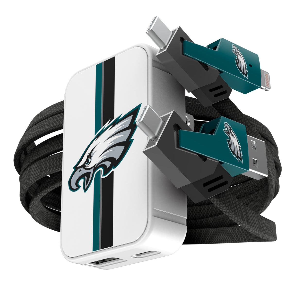 SOAR NFL Slim Wall Charger and 4 in 1 Multi Charging Cable