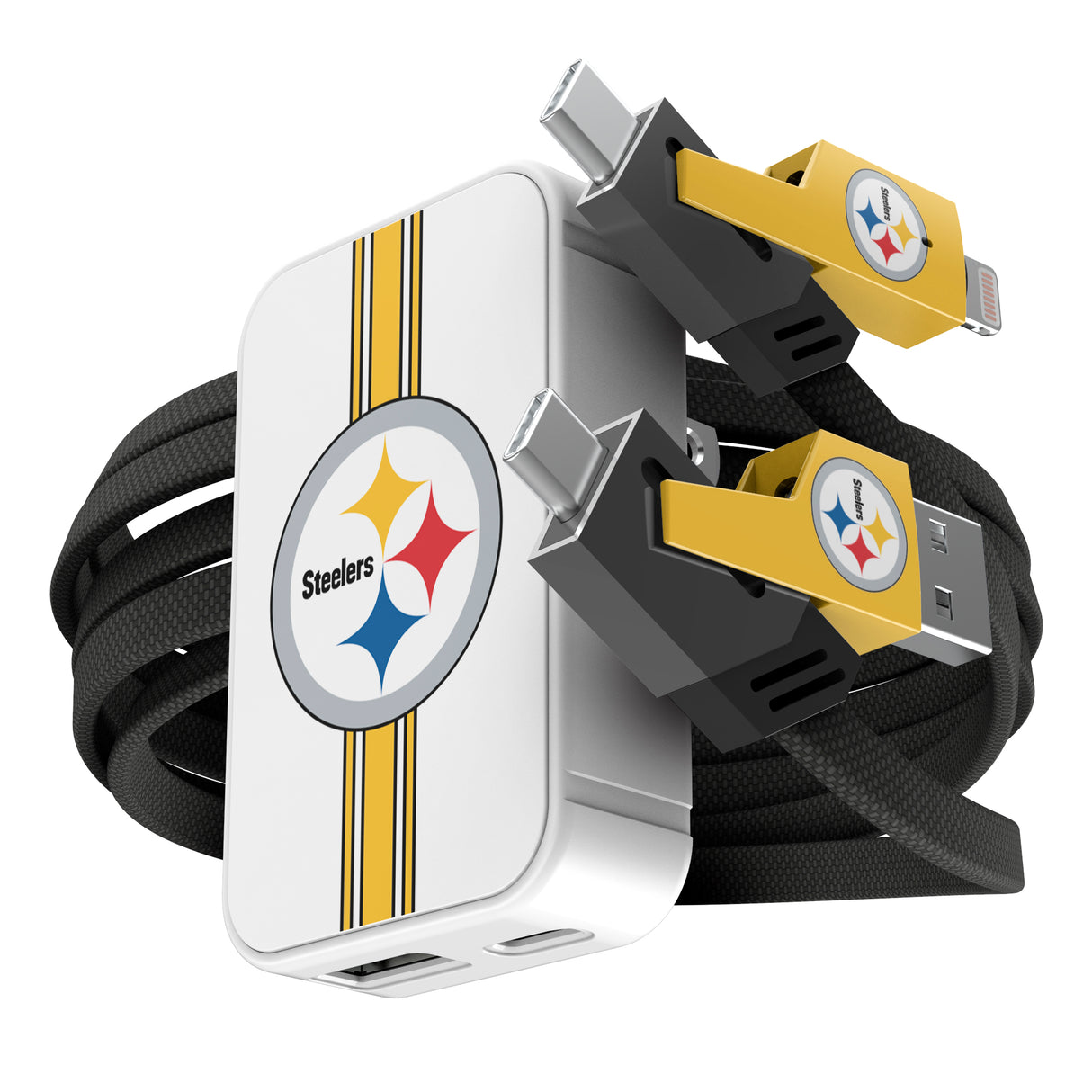 SOAR NFL Slim Wall Charger and 4 in 1 Multi Charging Cable