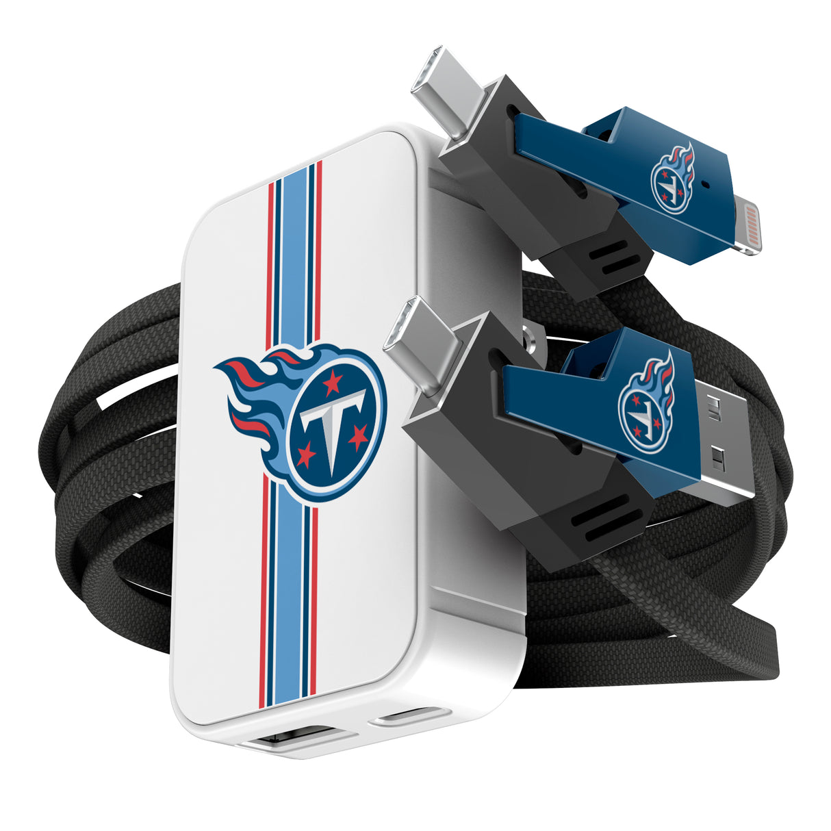 SOAR NFL Slim Wall Charger and 4 in 1 Multi Charging Cable