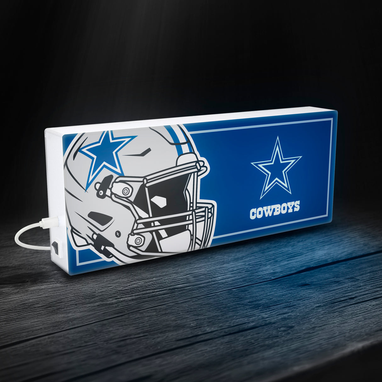 Dallas Cowboys NFL LED Ambience Light Box