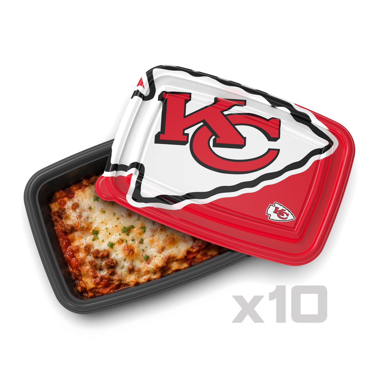 SOAR NFL Meal Prep Container- 20 piece- Kansas City Chiefs