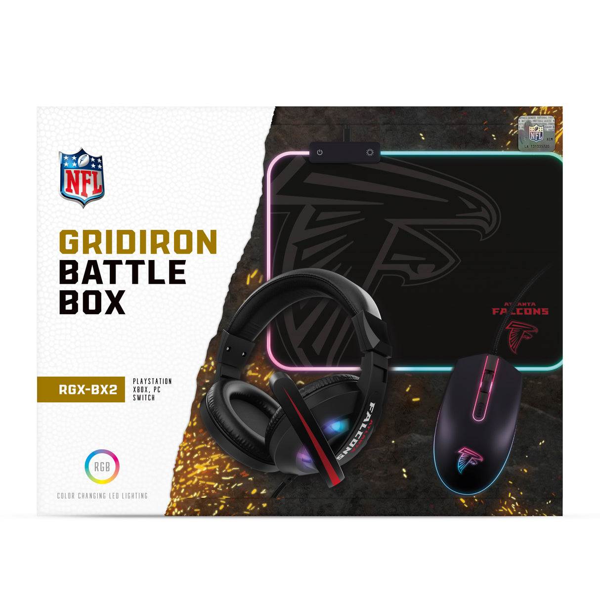 Atlanta Falcons NFL Gridiron Battle Box