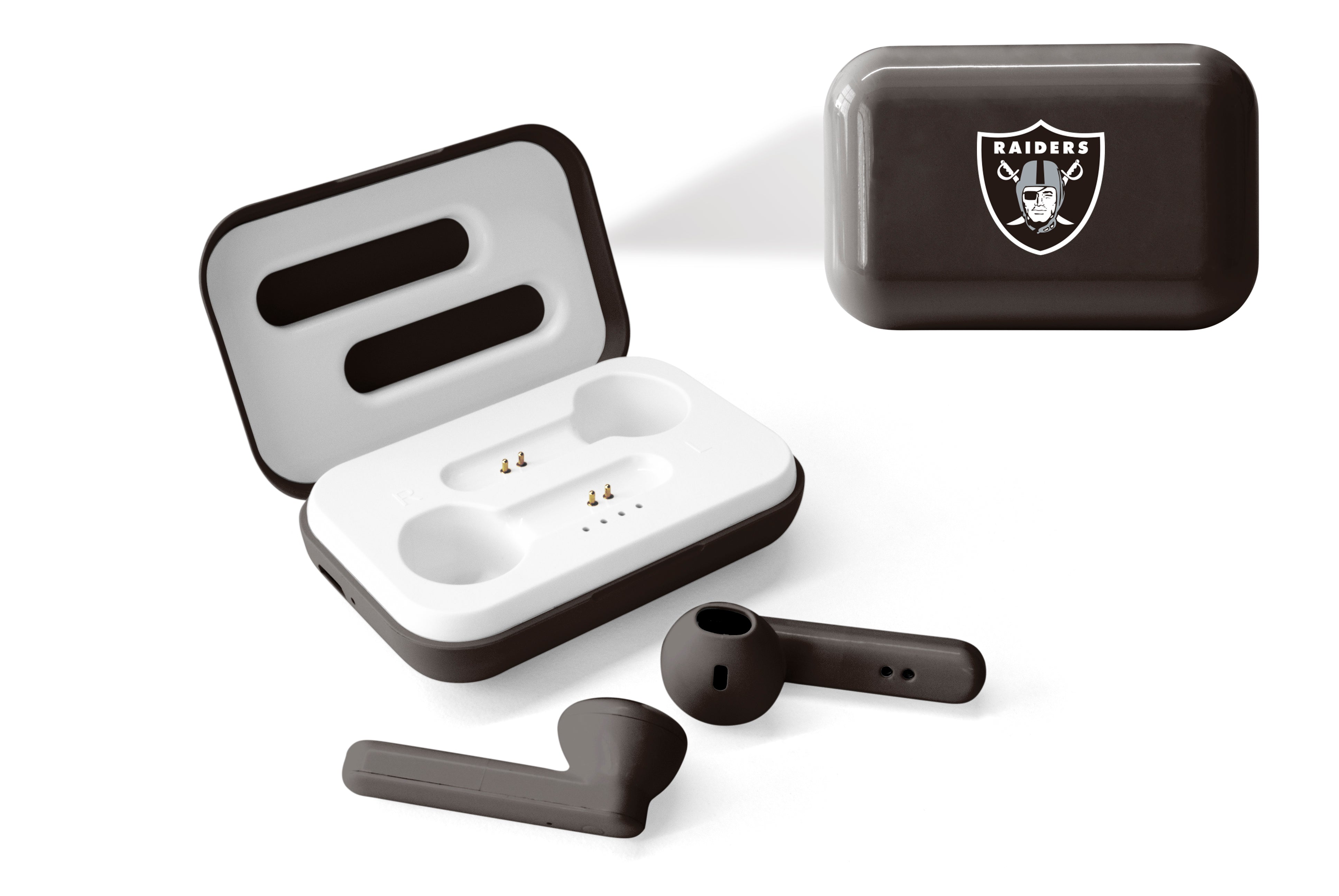 Oakland Raiders NFL True Wireless Earbuds