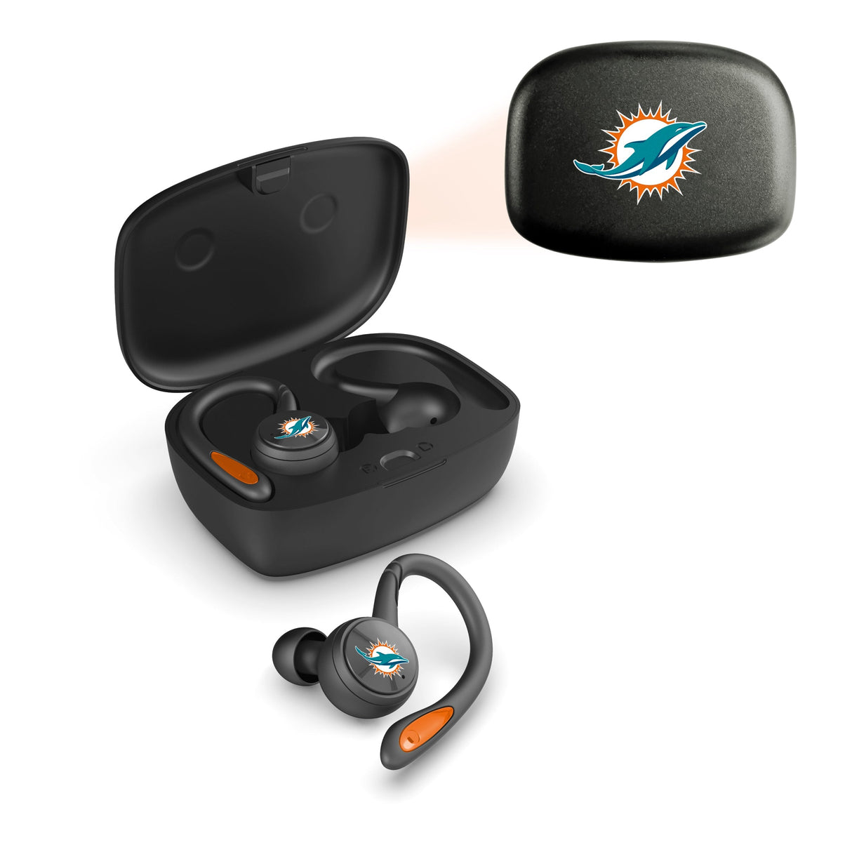 Miami Dolphins NFL Sport True Wireless Earbuds
