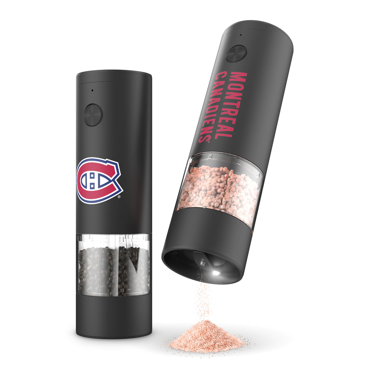 SOAR NHL Electric Salt and Pepper Grinder Set- Montreal Canadiens