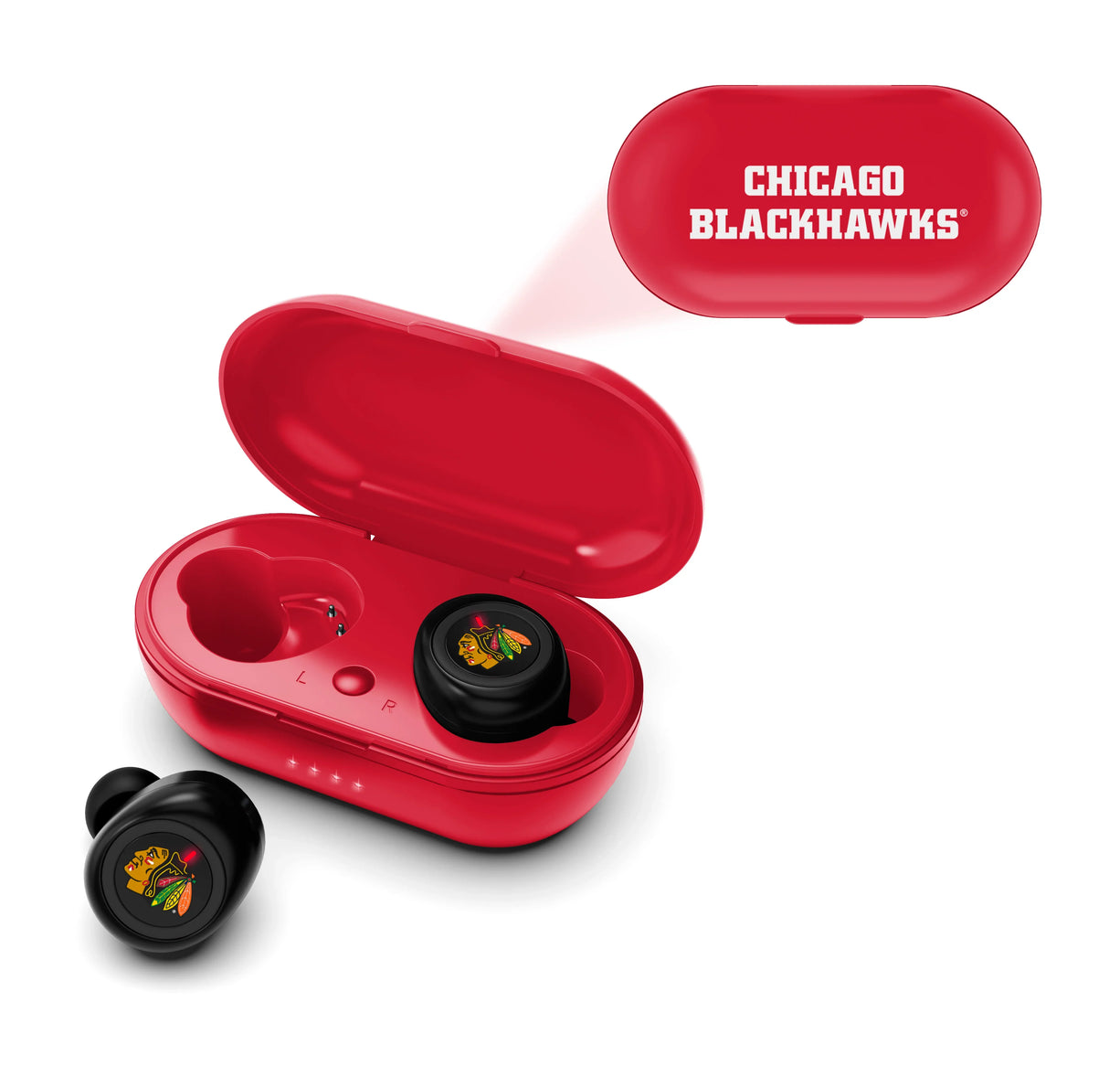 Chicago Blackhawks NHL True Wireless Earbuds